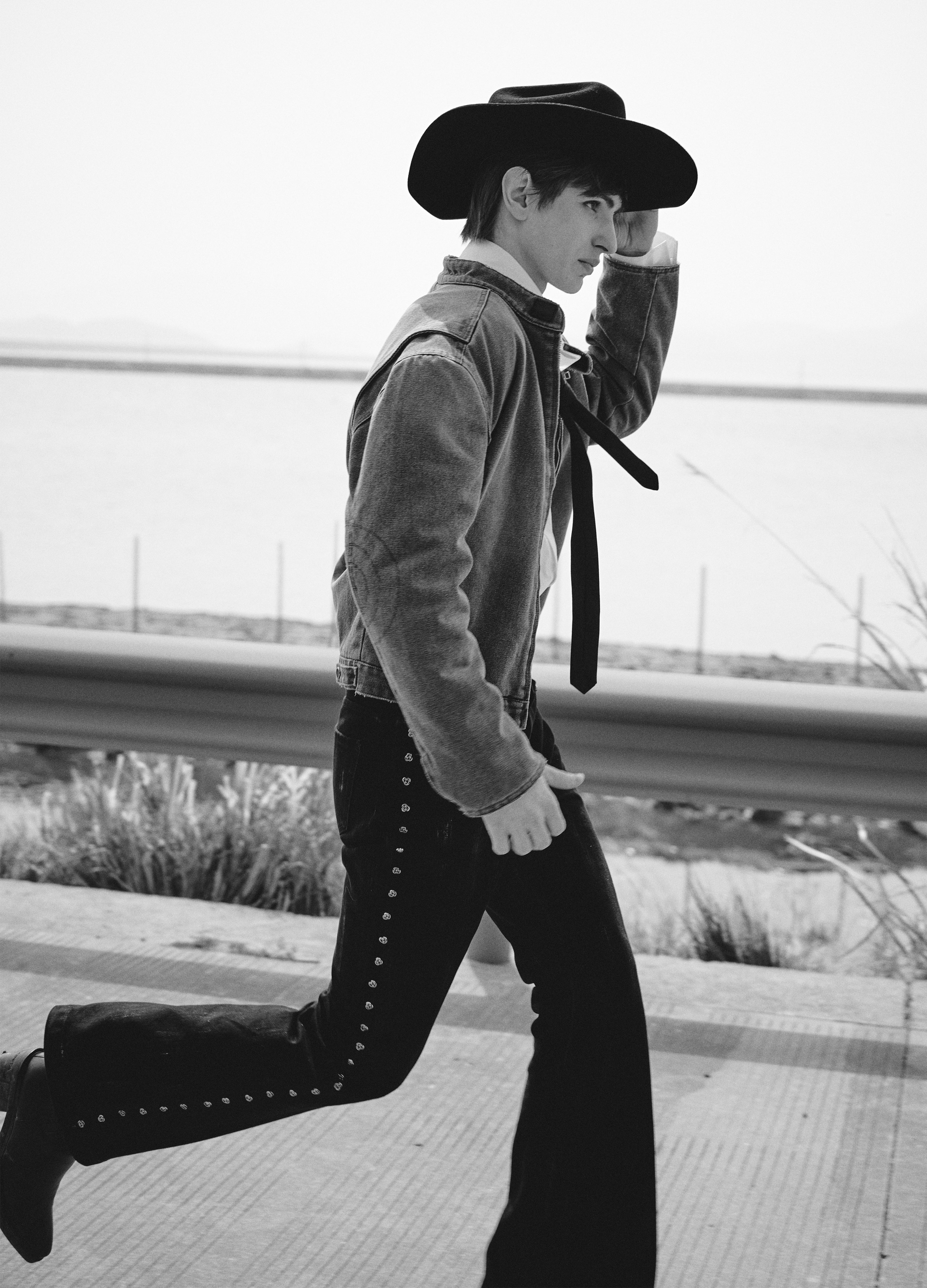 25SS DP PARADIS x REART COBBLE WASH BIKER JACKET