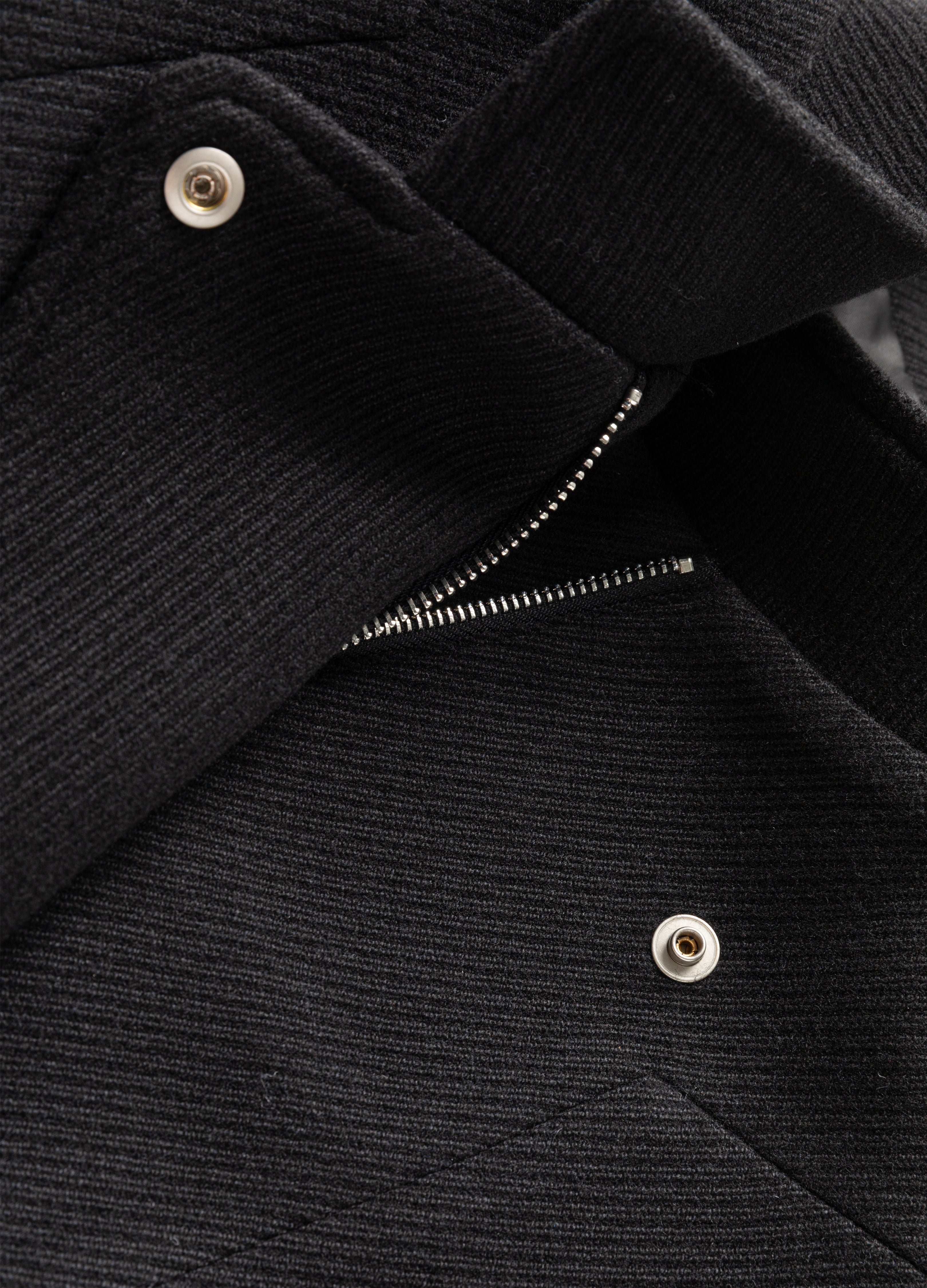 25FW PADDED WOOL SHORT JACKET