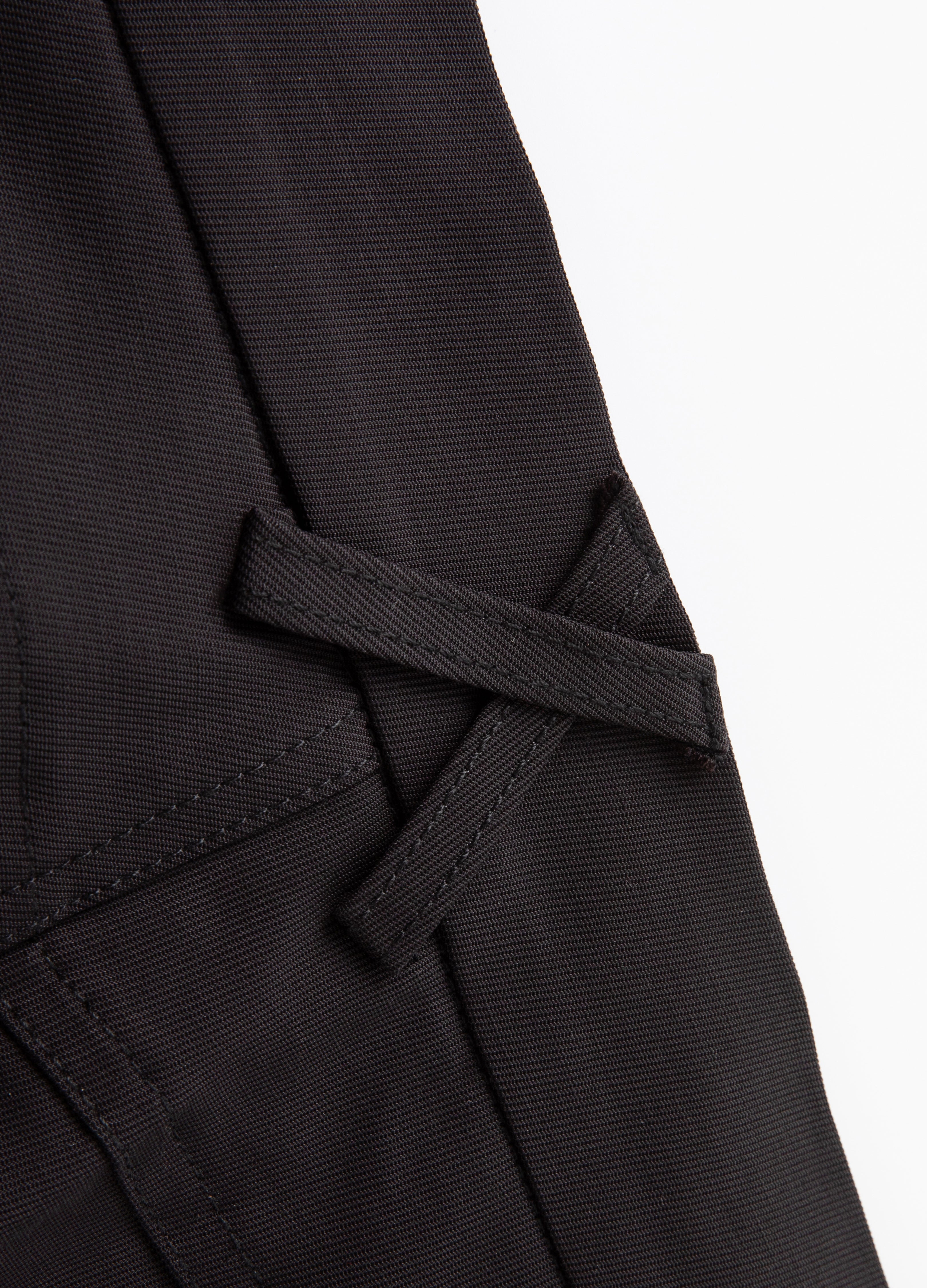 25SS BLACK BASELINE FLARE PANTS