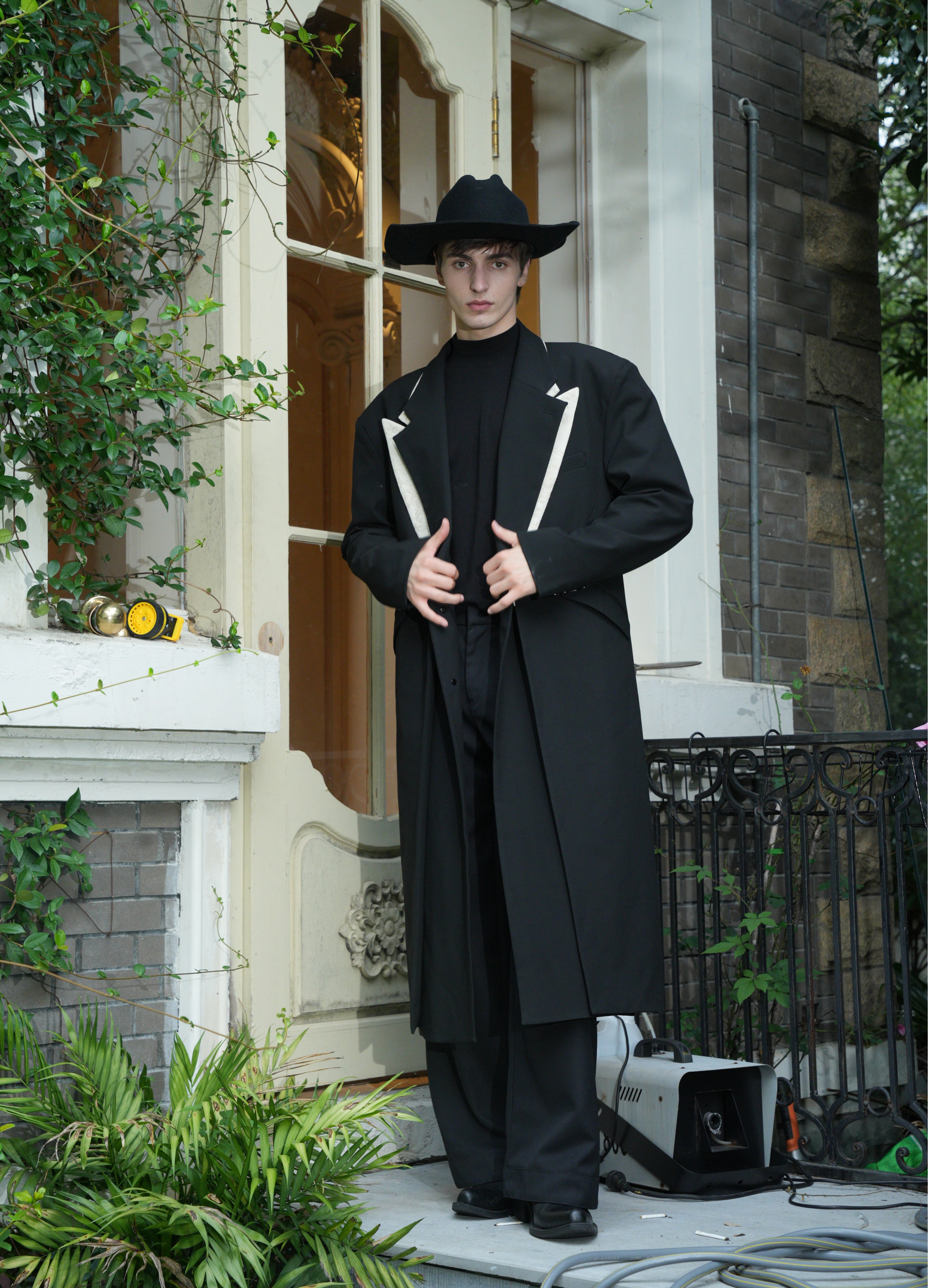 NIGHT CROWN DOUBLE-LAYER COAT