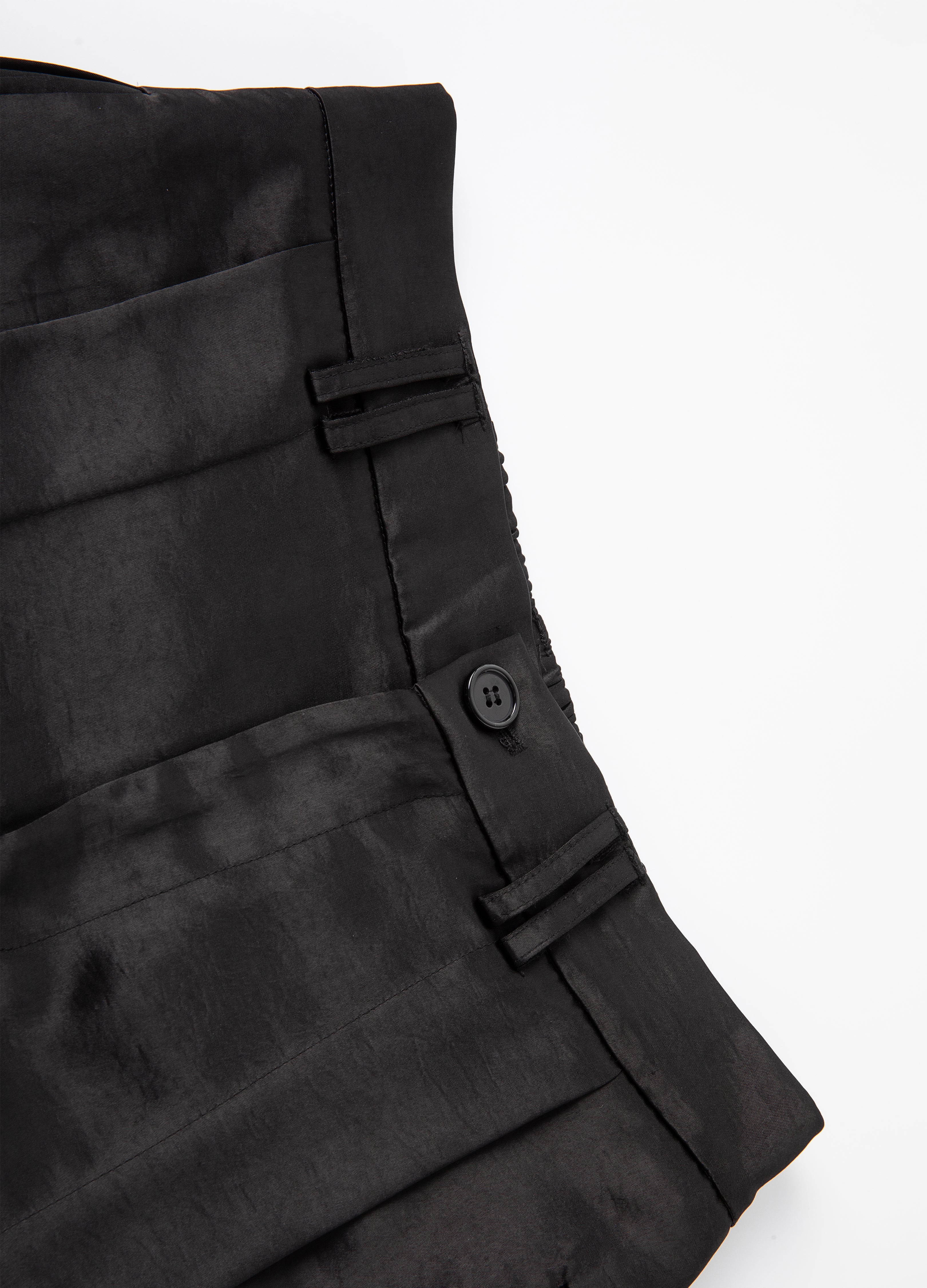 25SS SATIN FLOW WIDE PANTS