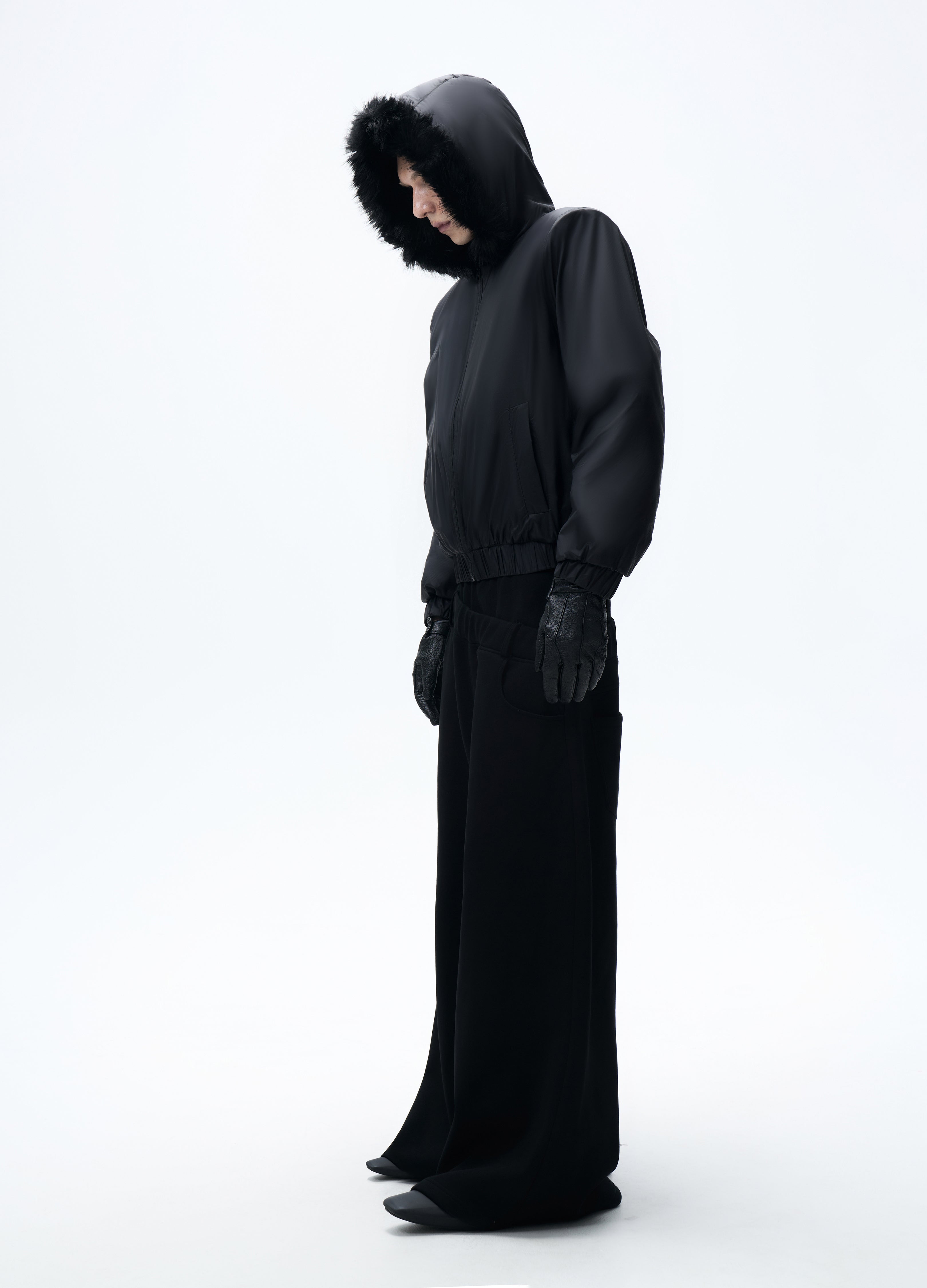 25FW DUAL-WAIST PANEL SWEATPANTS