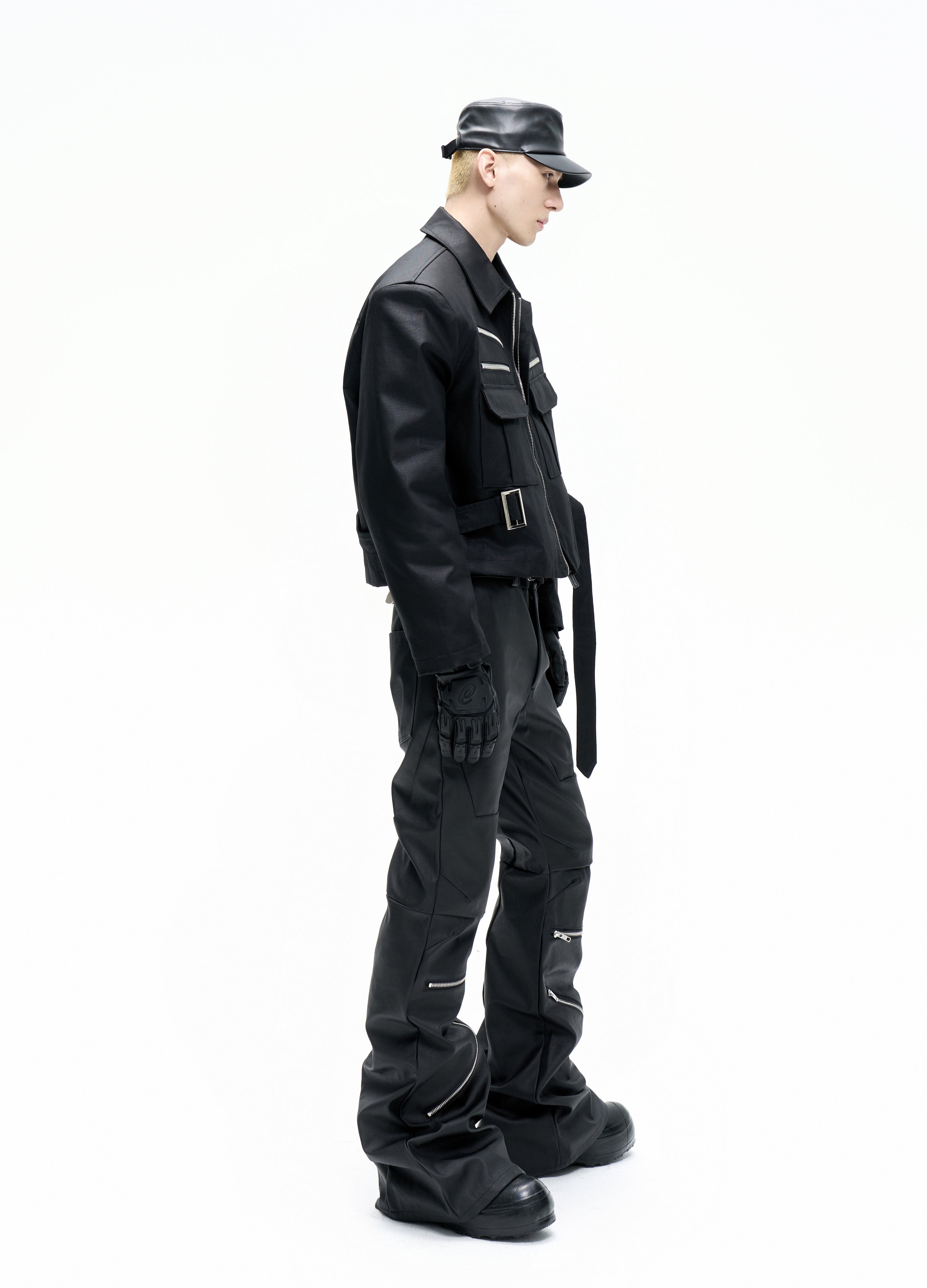 25FW TIE-WAIST FUR PARKA