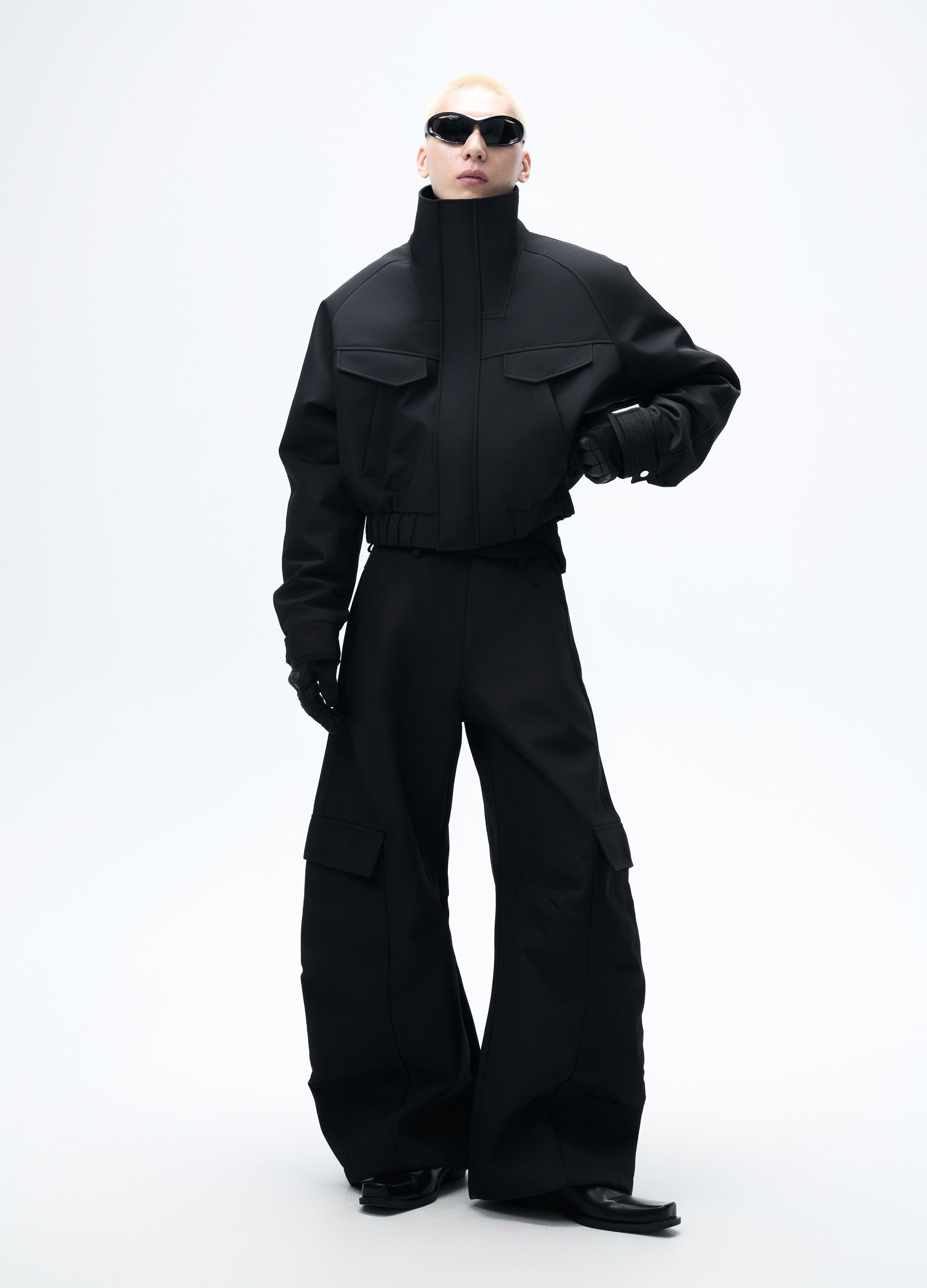 25FW BANANA CUT WIDE TROUSERS