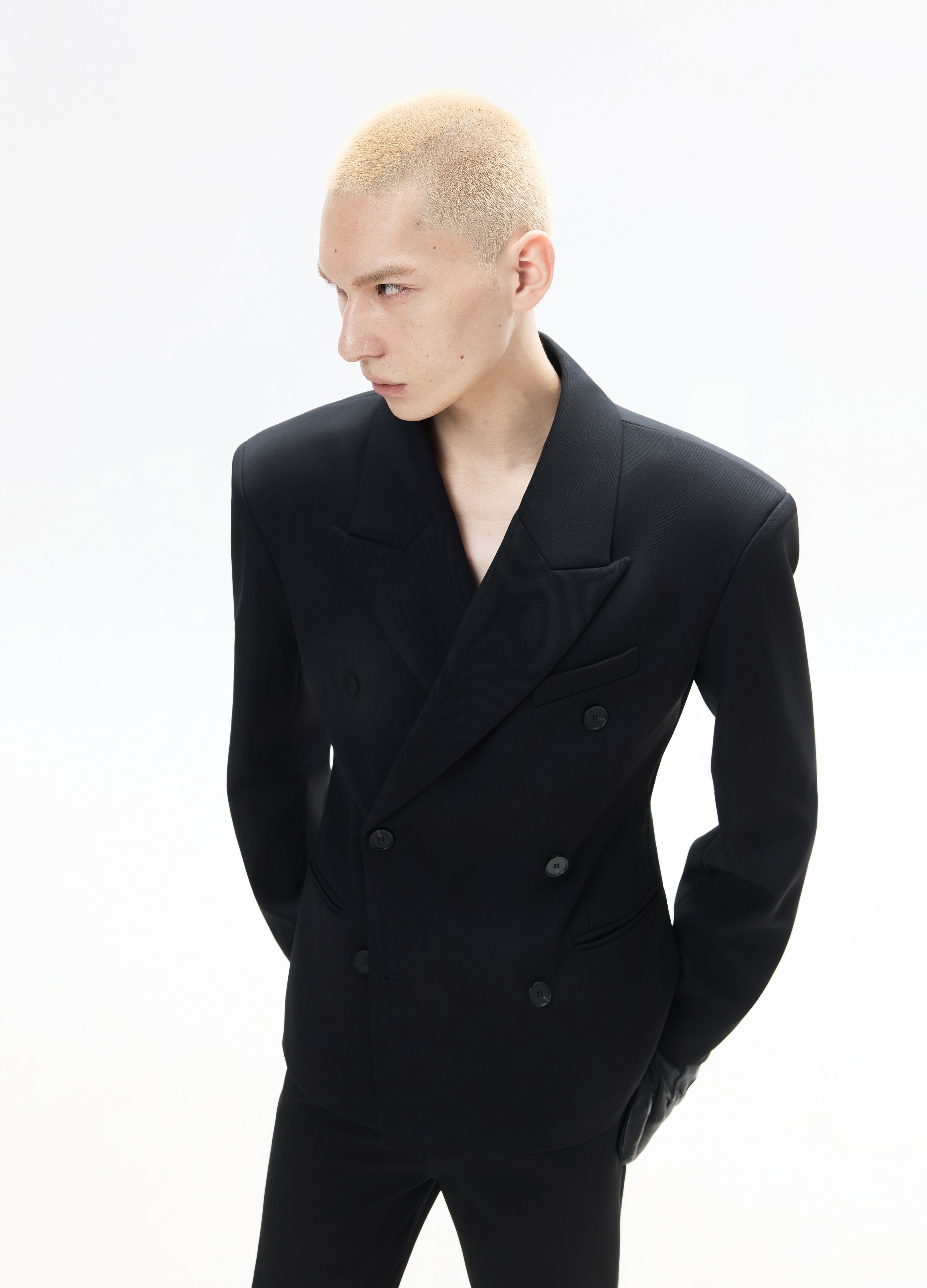 26SS TAILORED DOUBLE-BREAST BLAZER