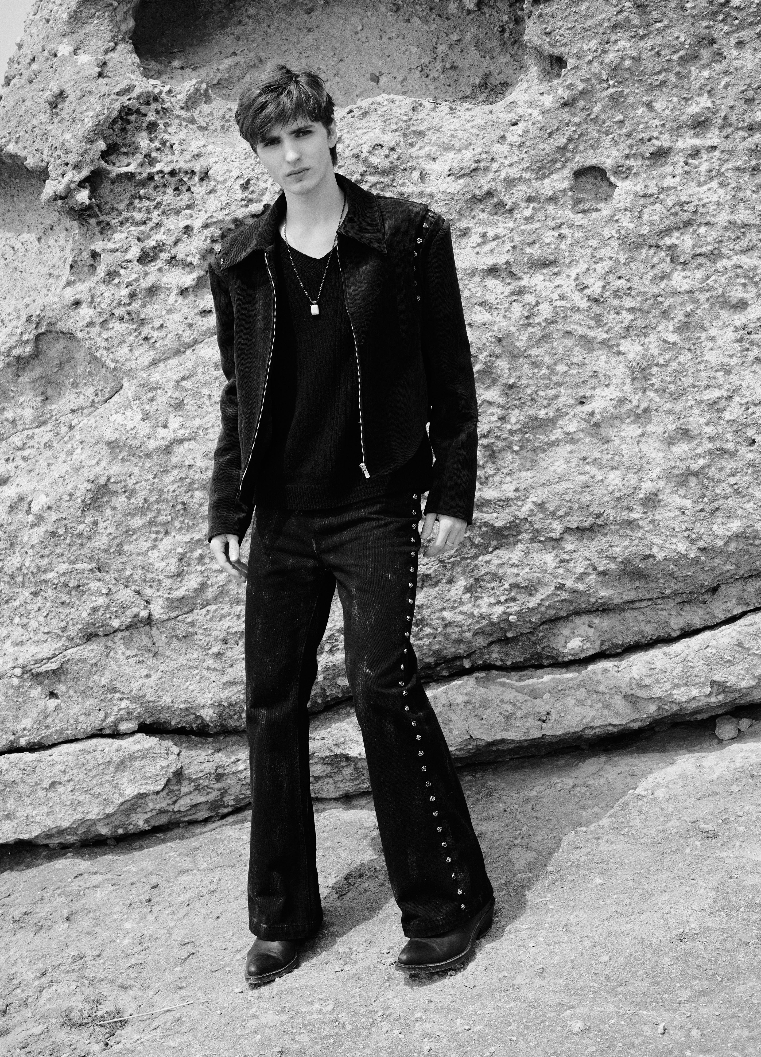 25SS BAROQUE ROSETTE DENIM