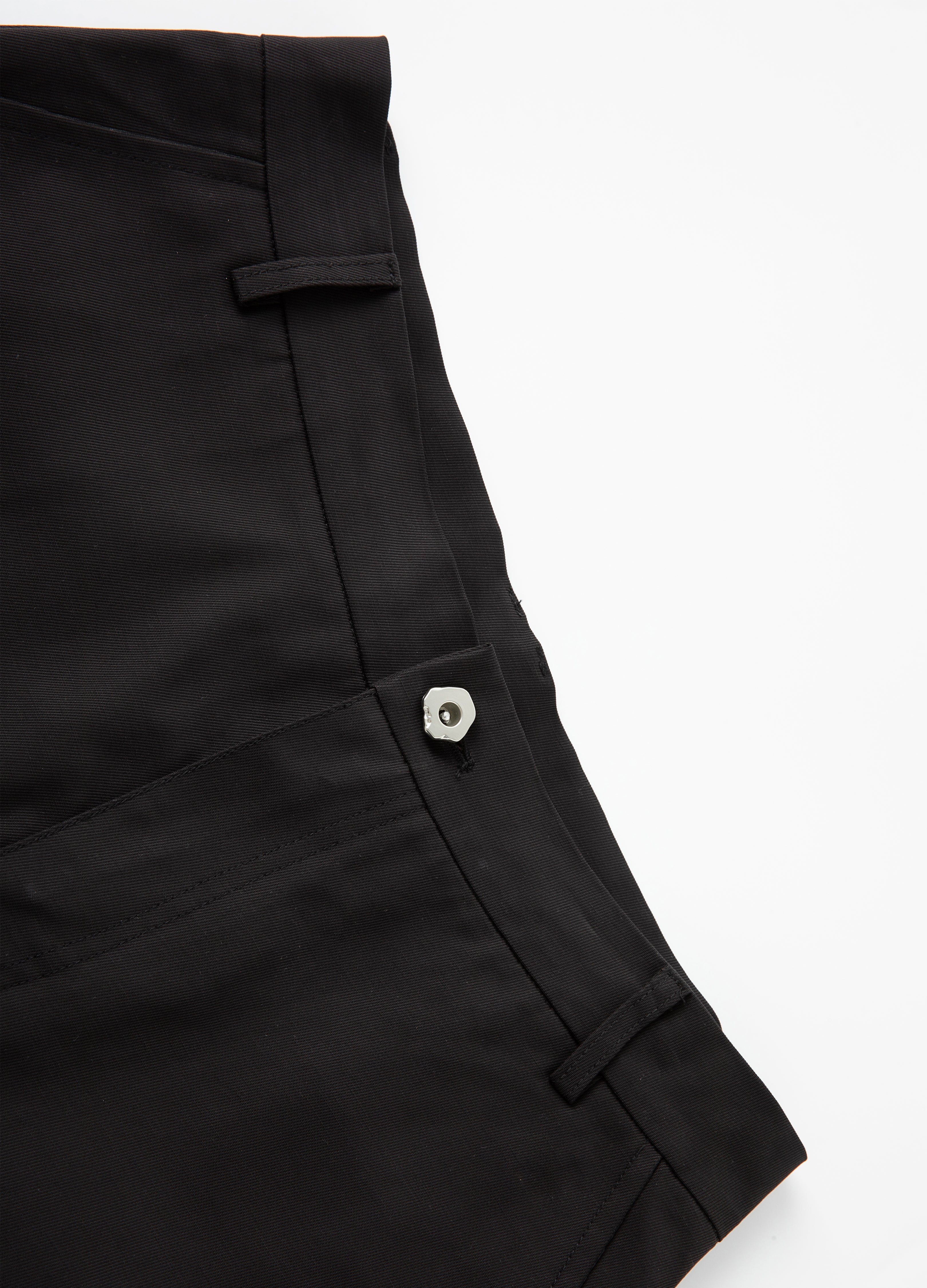 25SS BLACK BASELINE FLARE PANTS