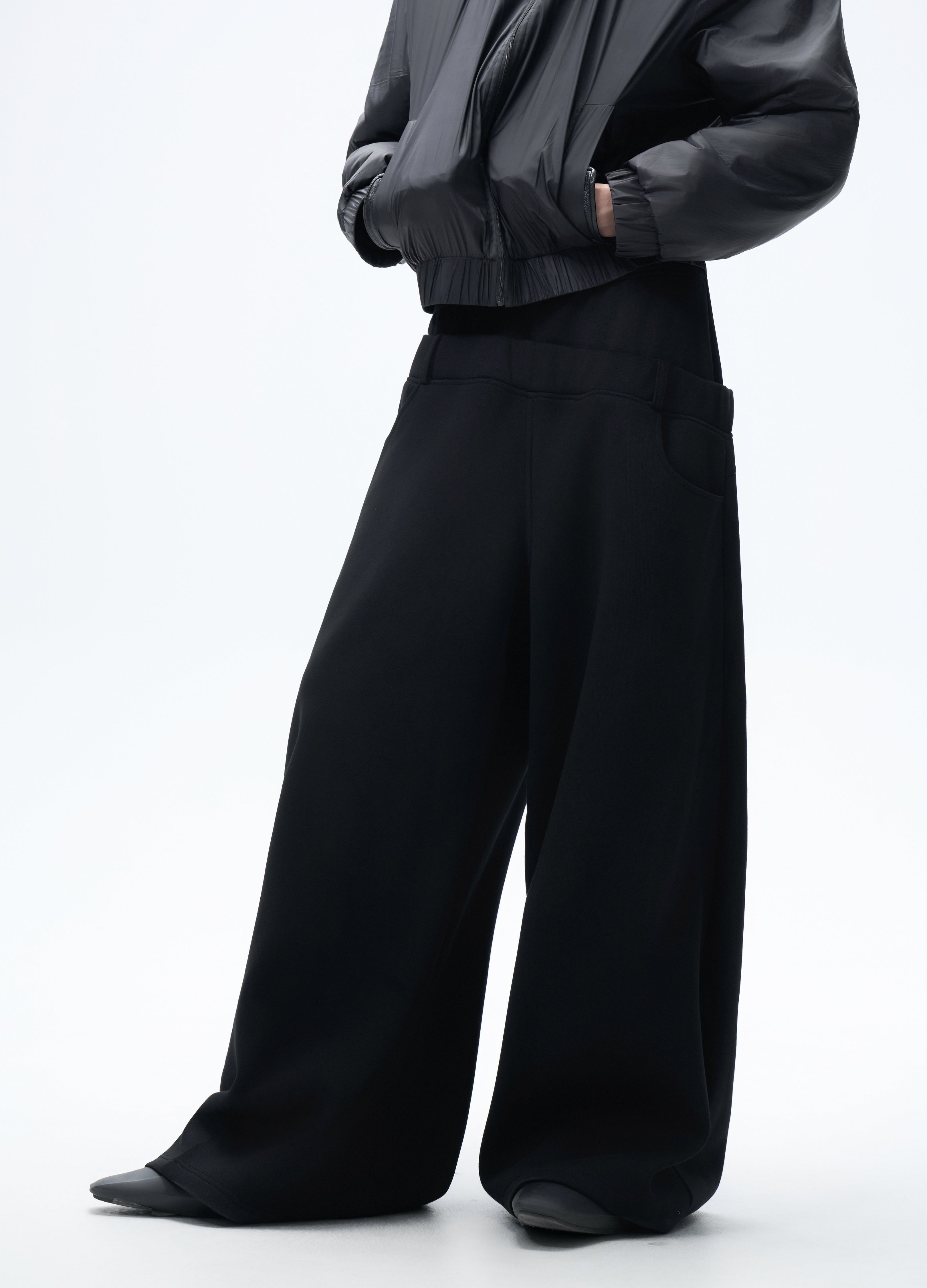 25FW DUAL-WAIST PANEL SWEATPANTS