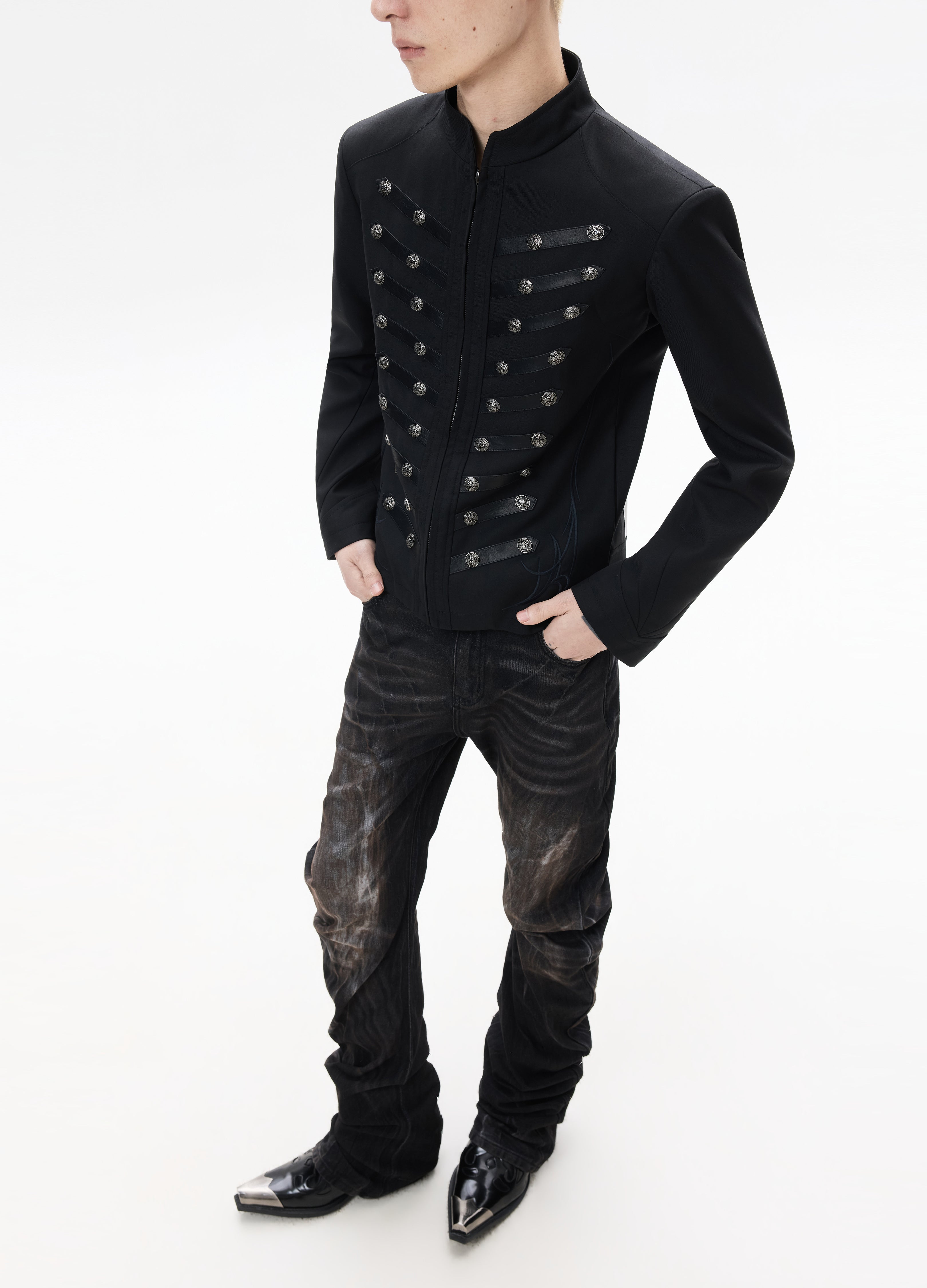 26SS BAROQUE DOUBLE-BREAST JACKET
