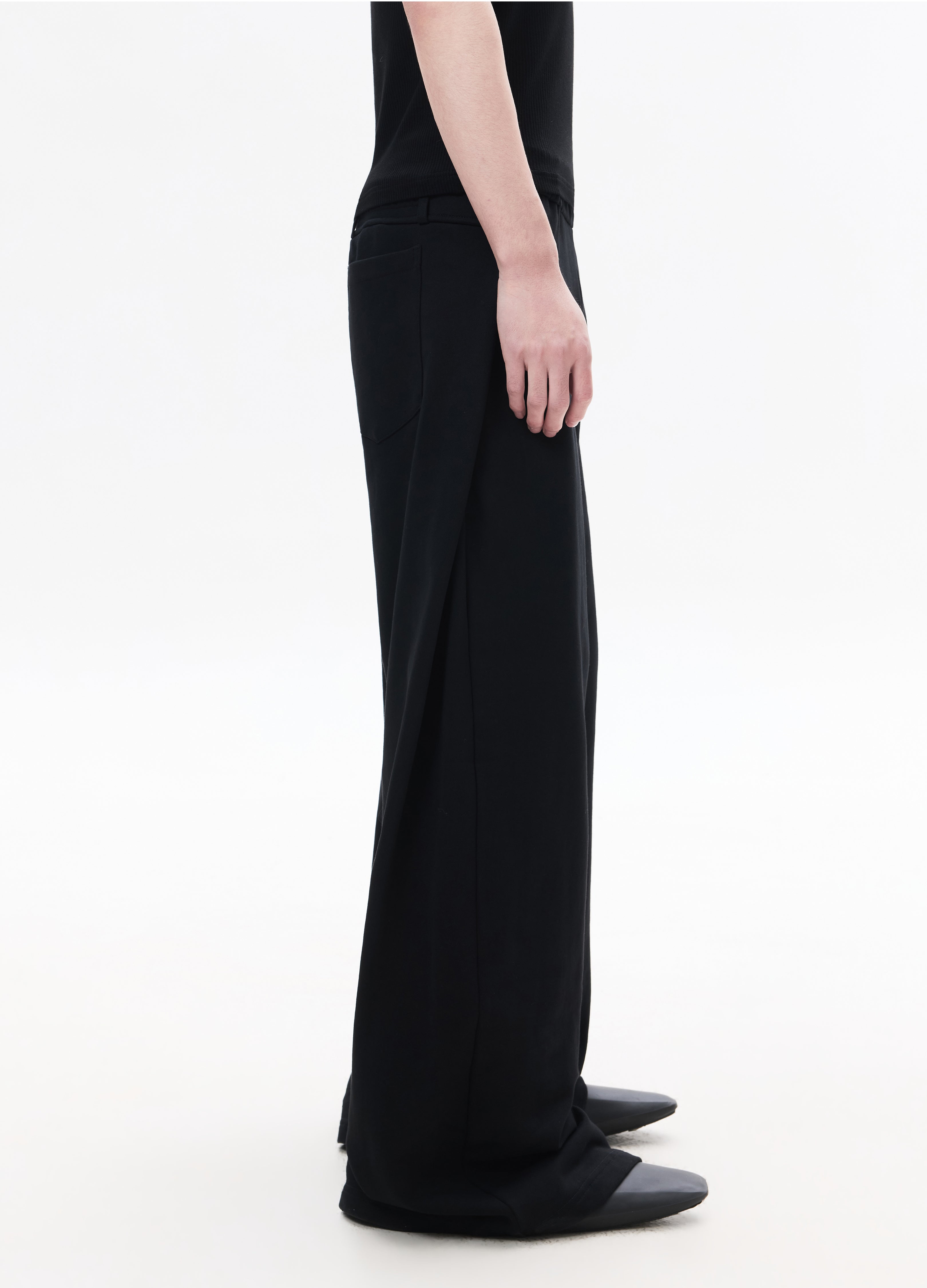 26SS DECONSTRUCT SCIMITAR SWEATPANTS