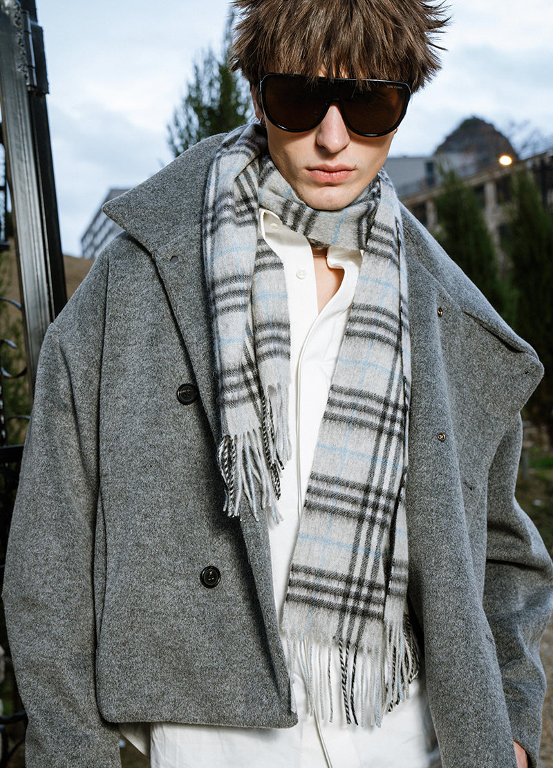 KNIGHT ASYMMETRIC WOOL JACKET