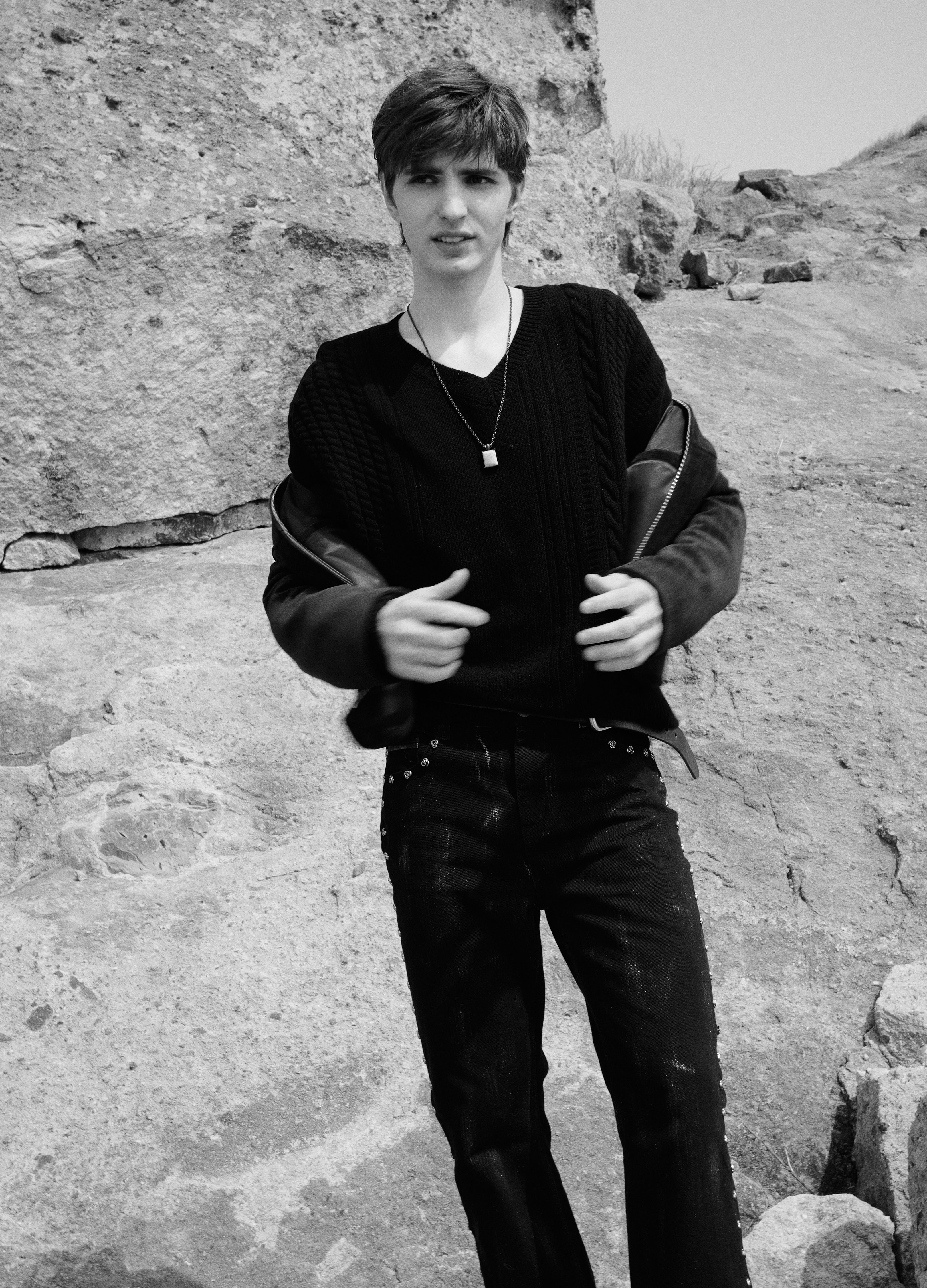 25SS BAROQUE ROSETTE DENIM