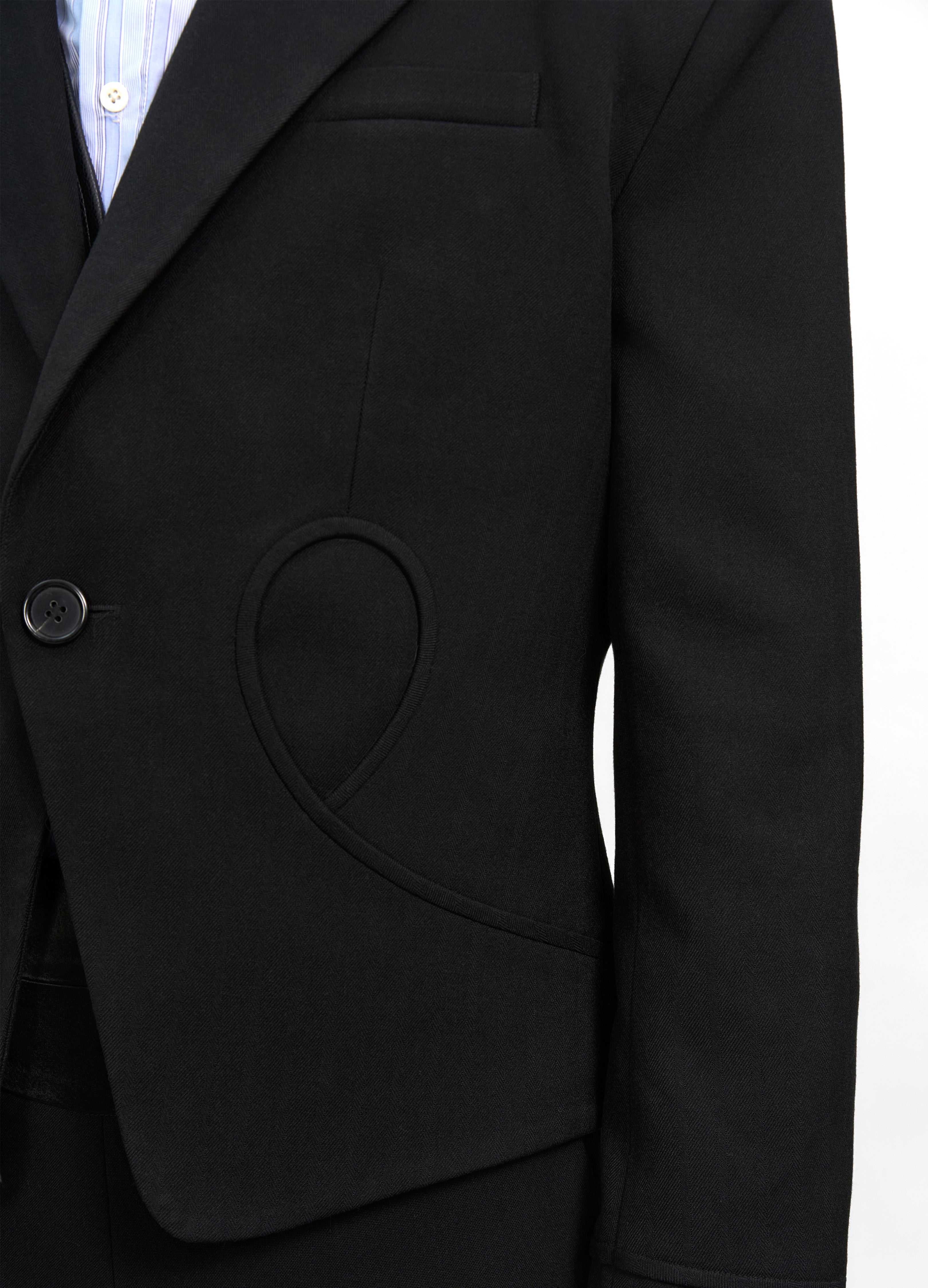 VAMPIRE WOOL BLACK BLAZER