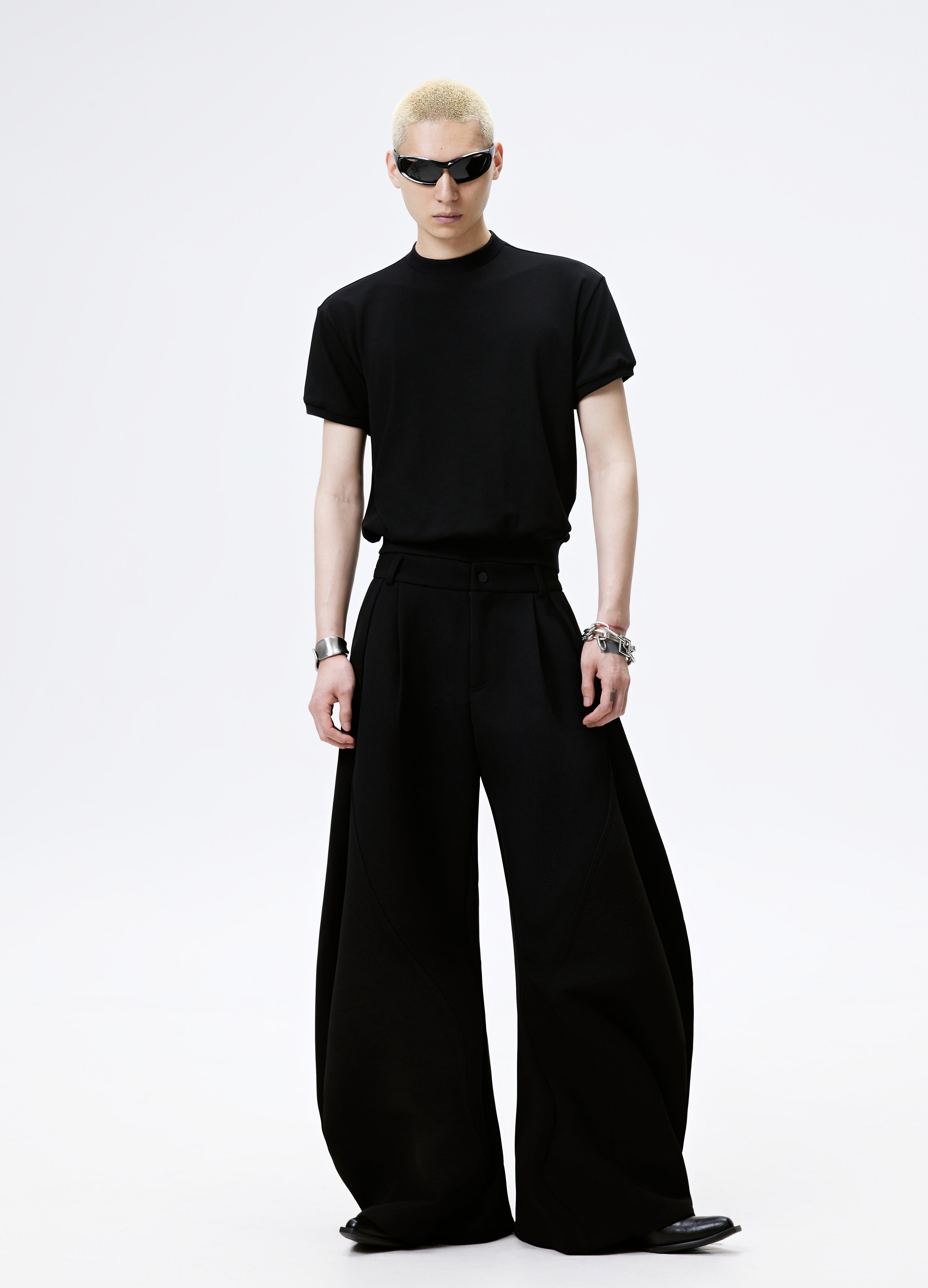 25SS FITTED RIBBED WAIST TEE