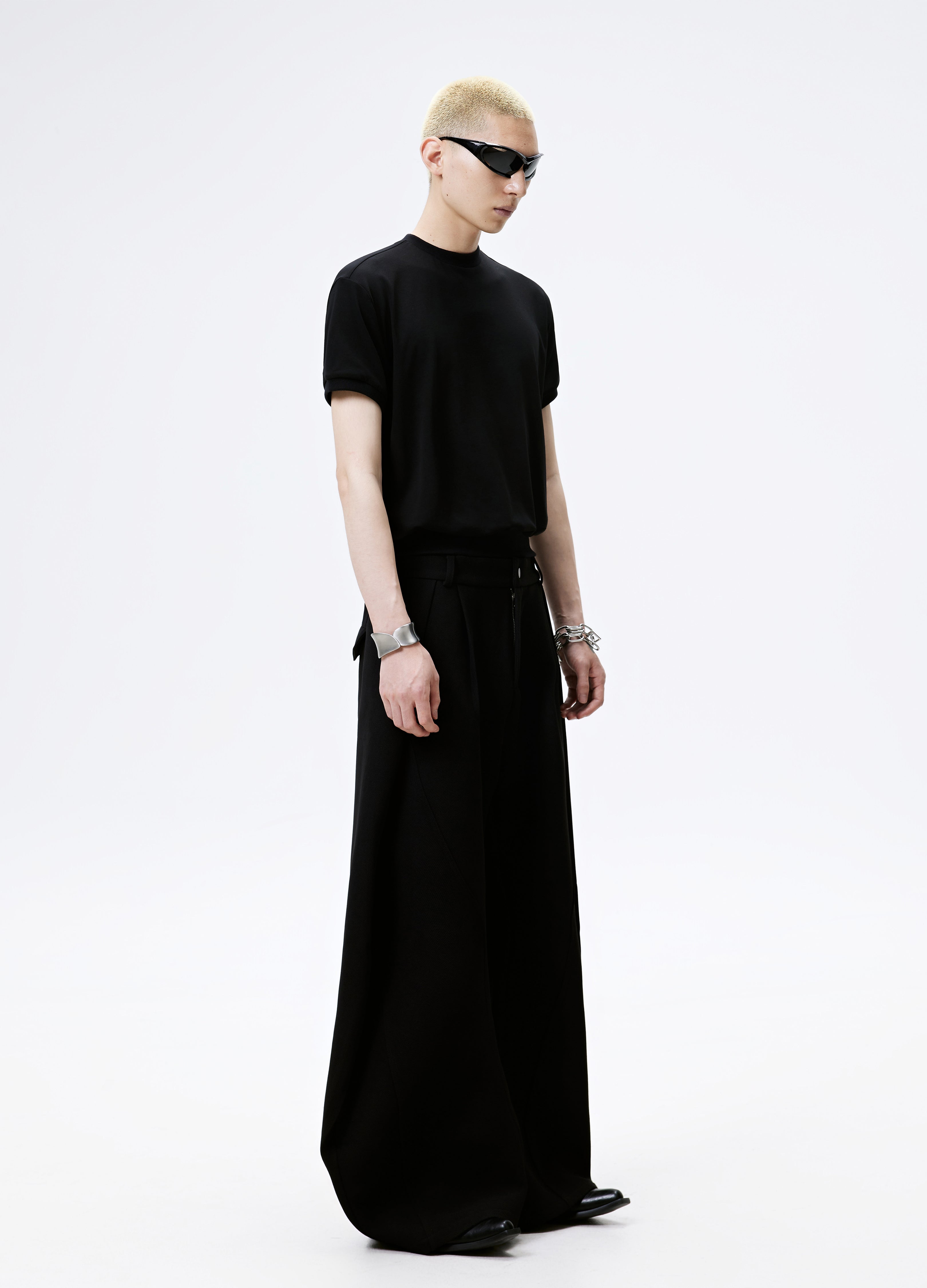 25SS FITTED RIBBED WAIST TEE