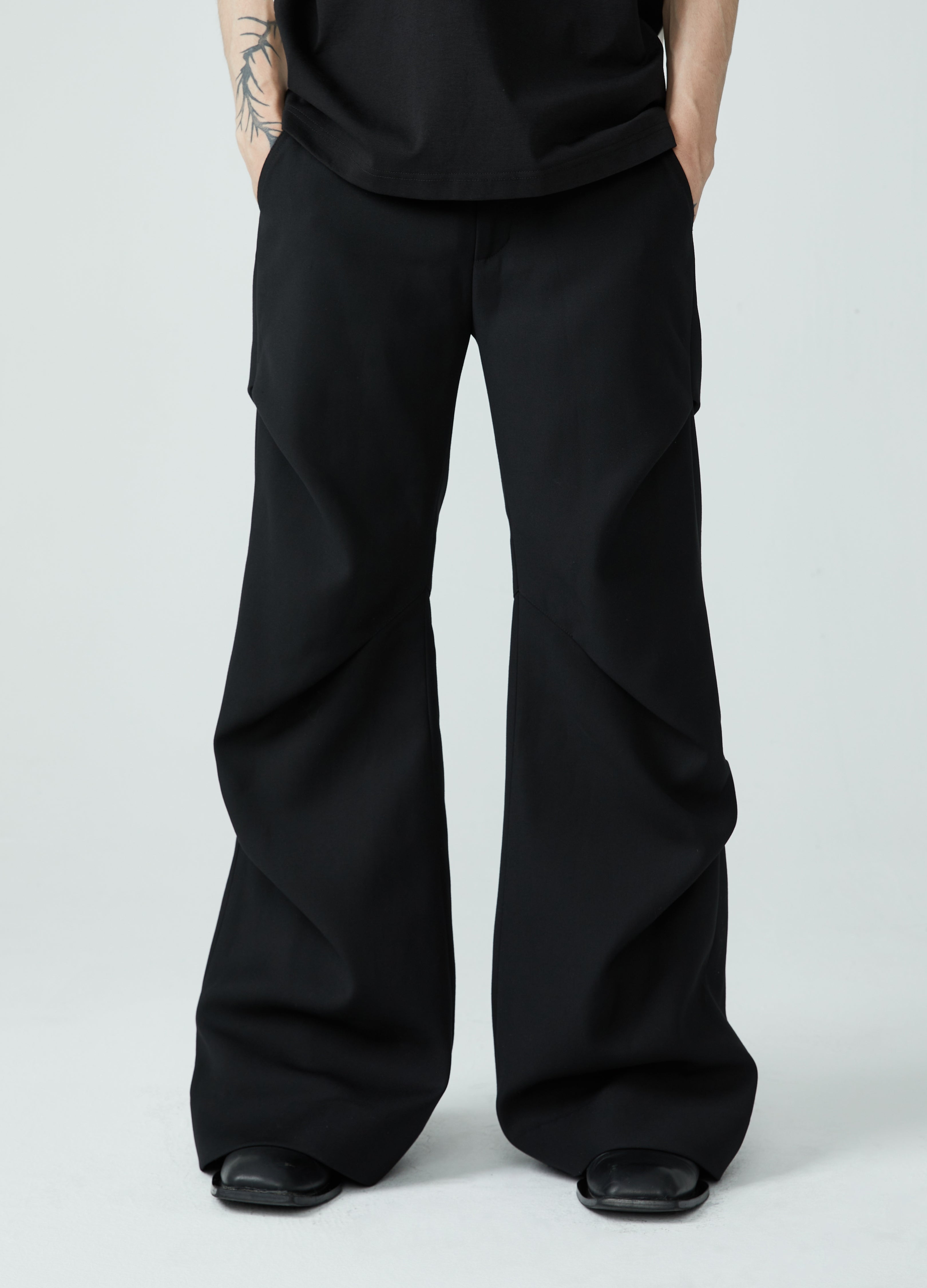 23SS Retrograde Wide Leg Bottoms