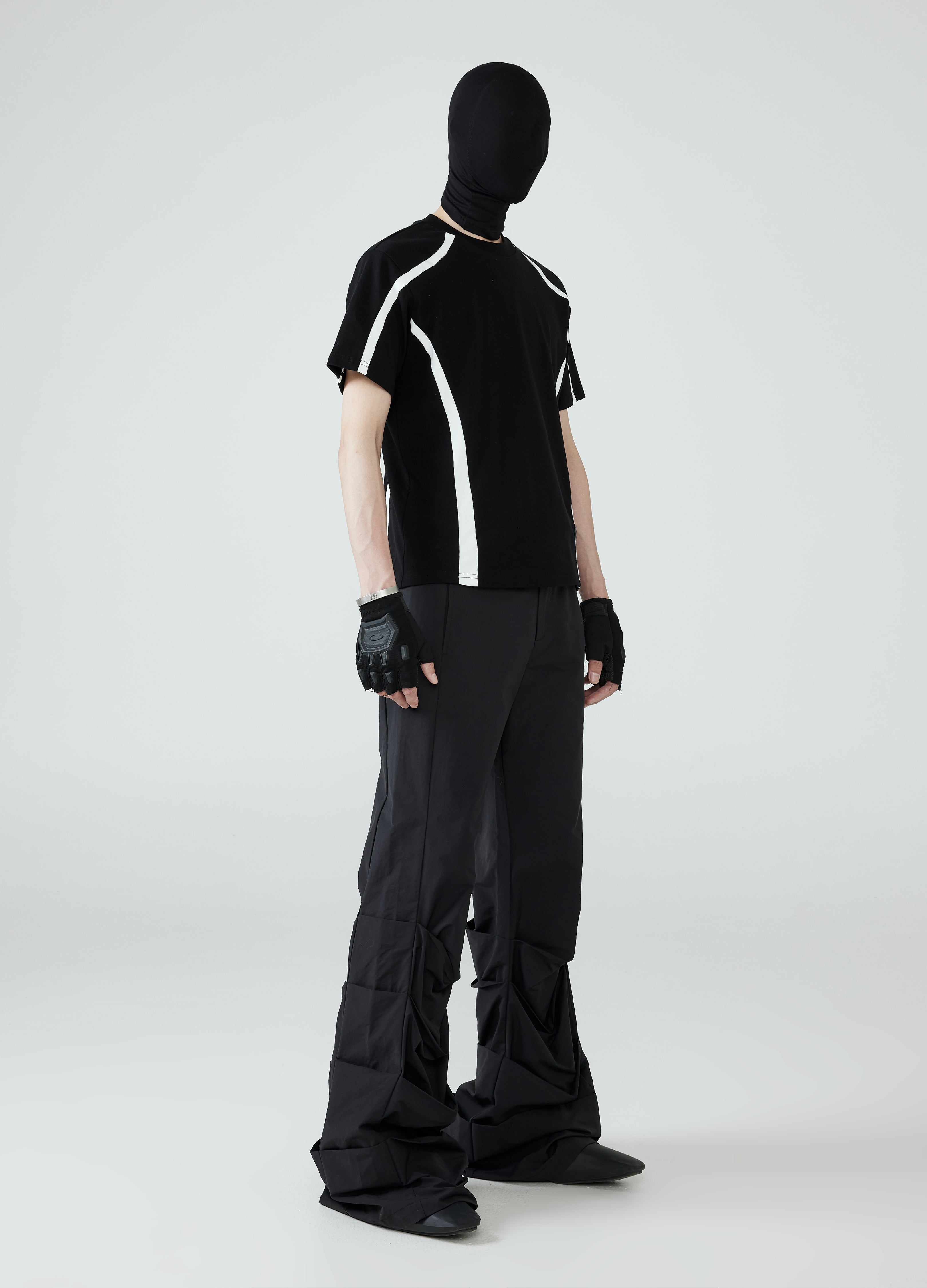 24SS Avant-Garde Color-Block Tee