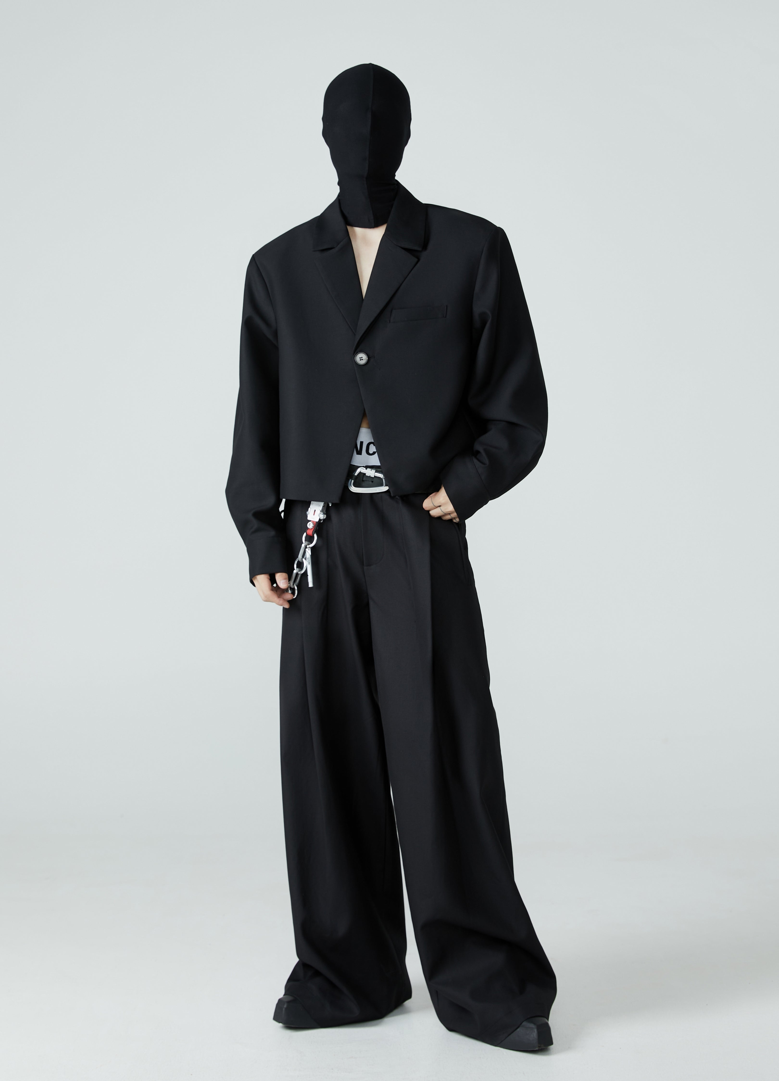 23FW Noir Classique Loose Suit Jacket