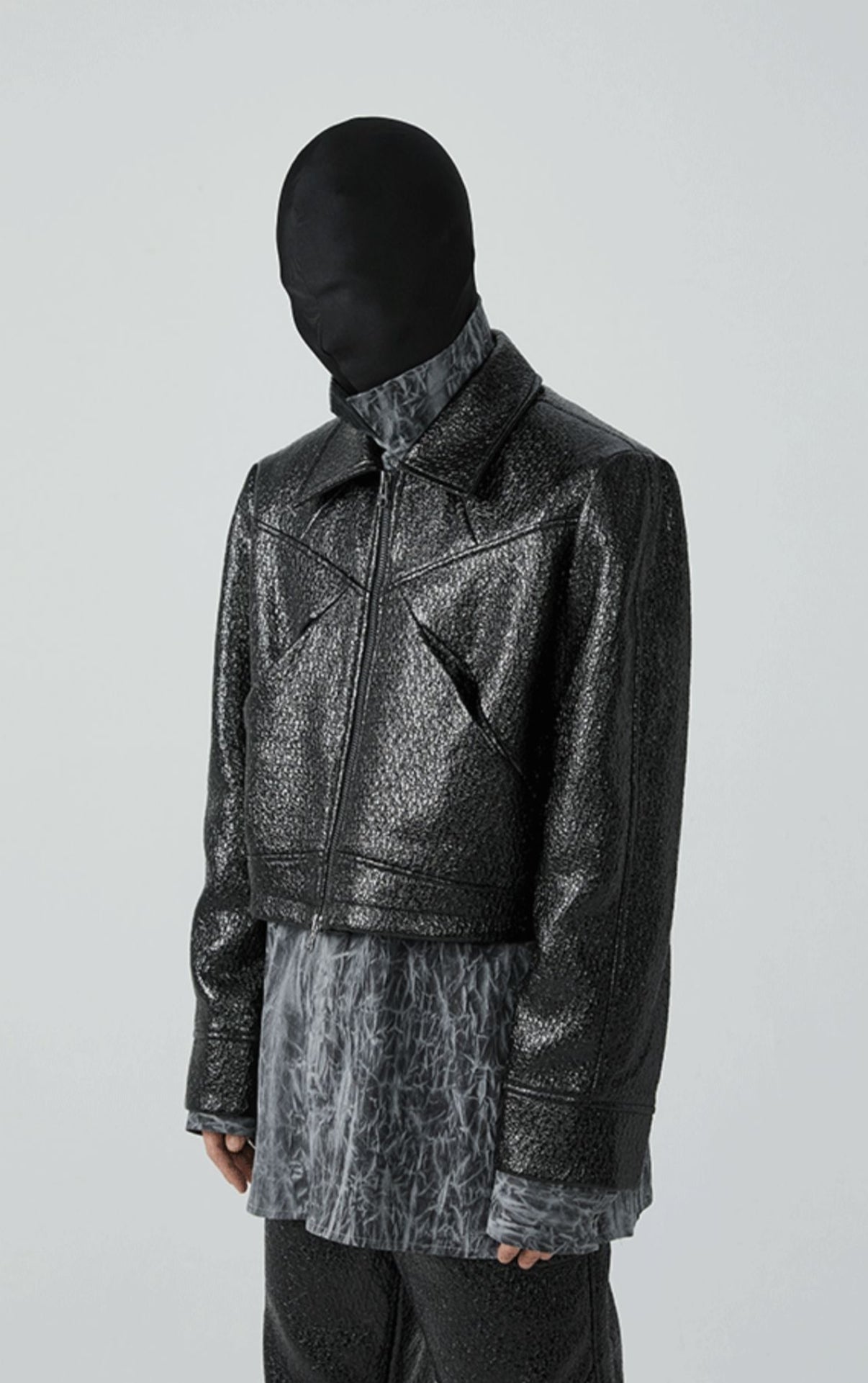 22SS Pitch Paradigm Cropped Coat