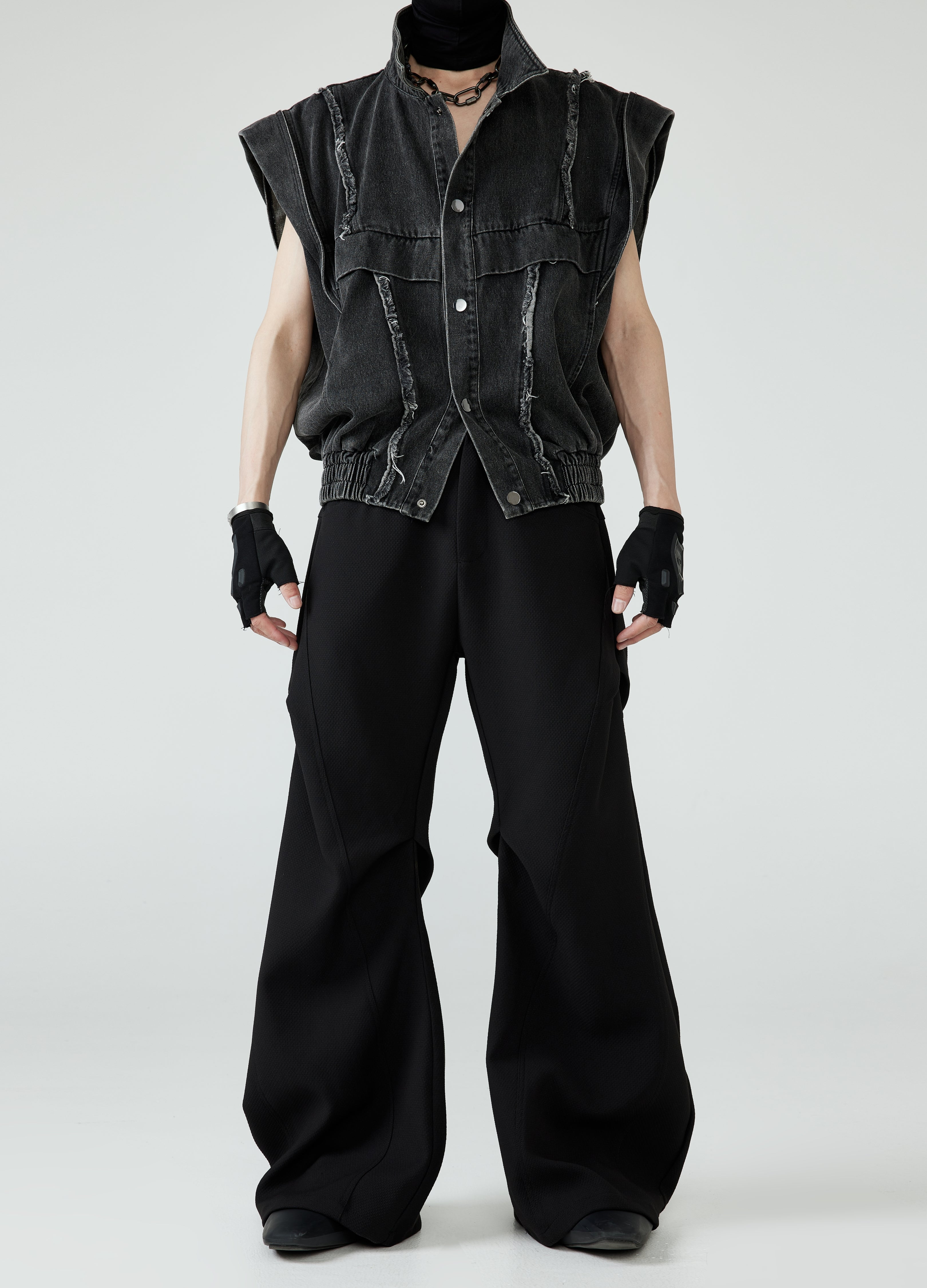 24SS Pleat Floor Pants