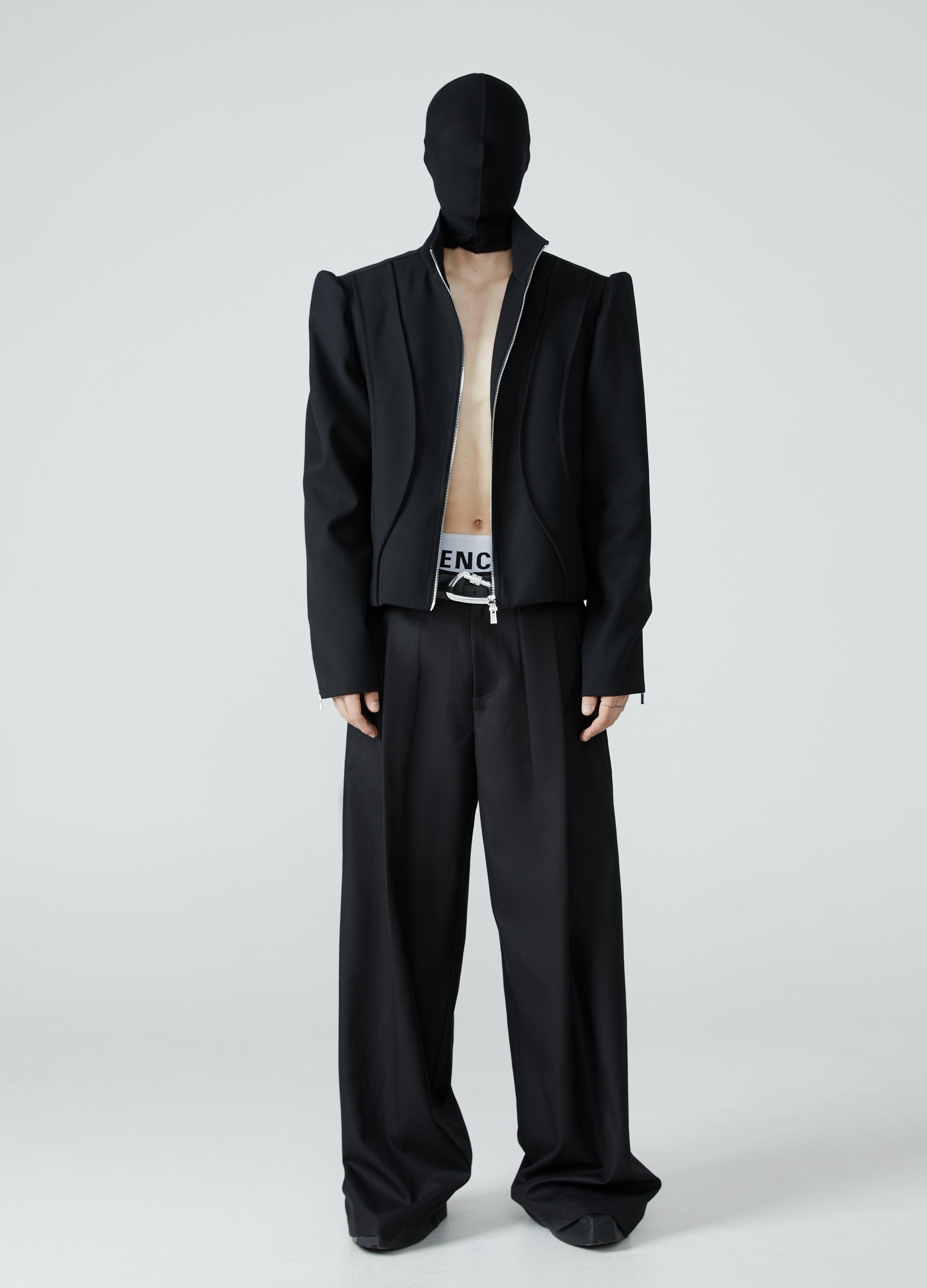 23FW Pleated Wide-Leg Pants