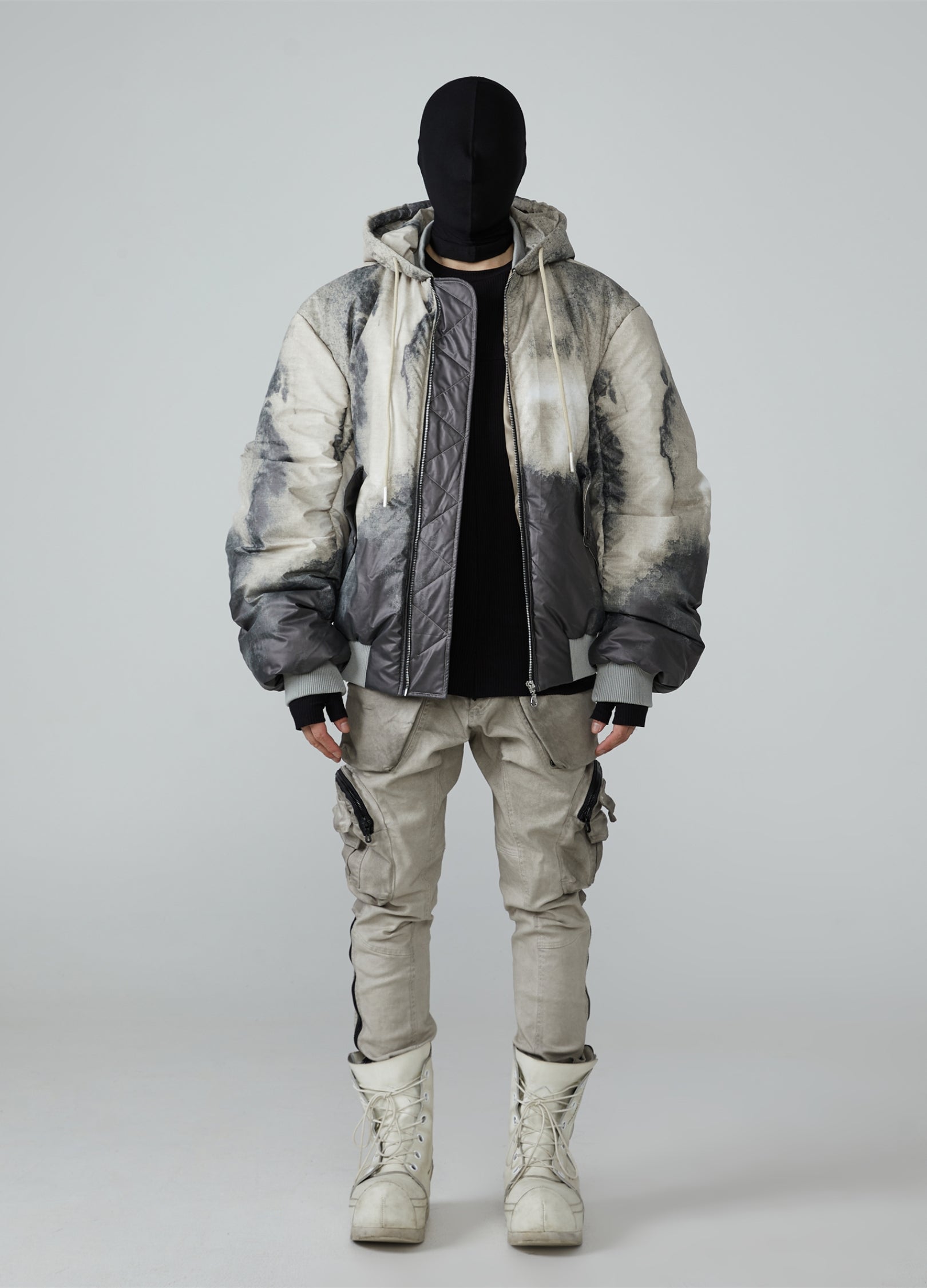 23FW Tie-Dye Silhouette Bread Jacket