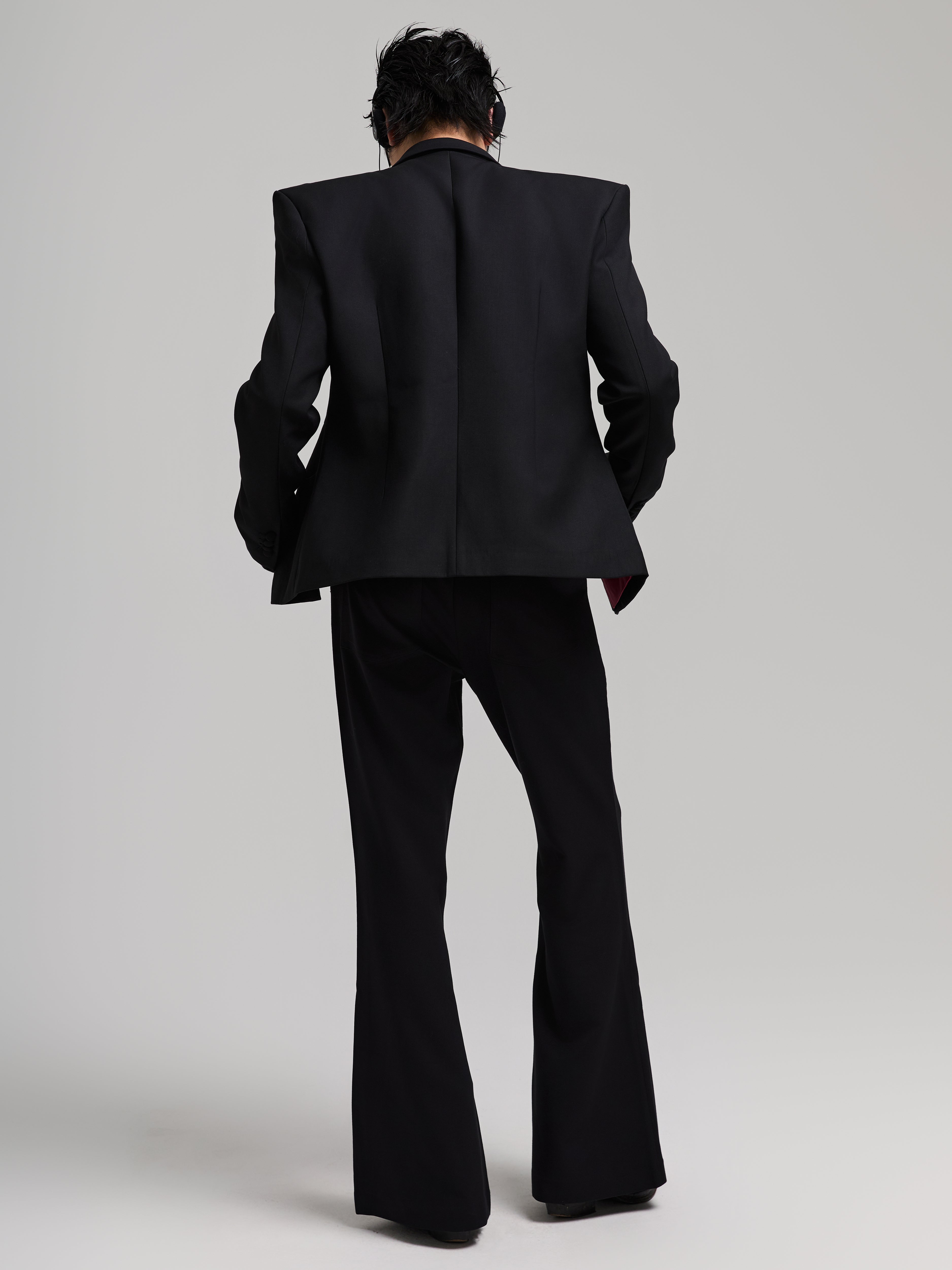 24AW Hourglass Wool Suit Top