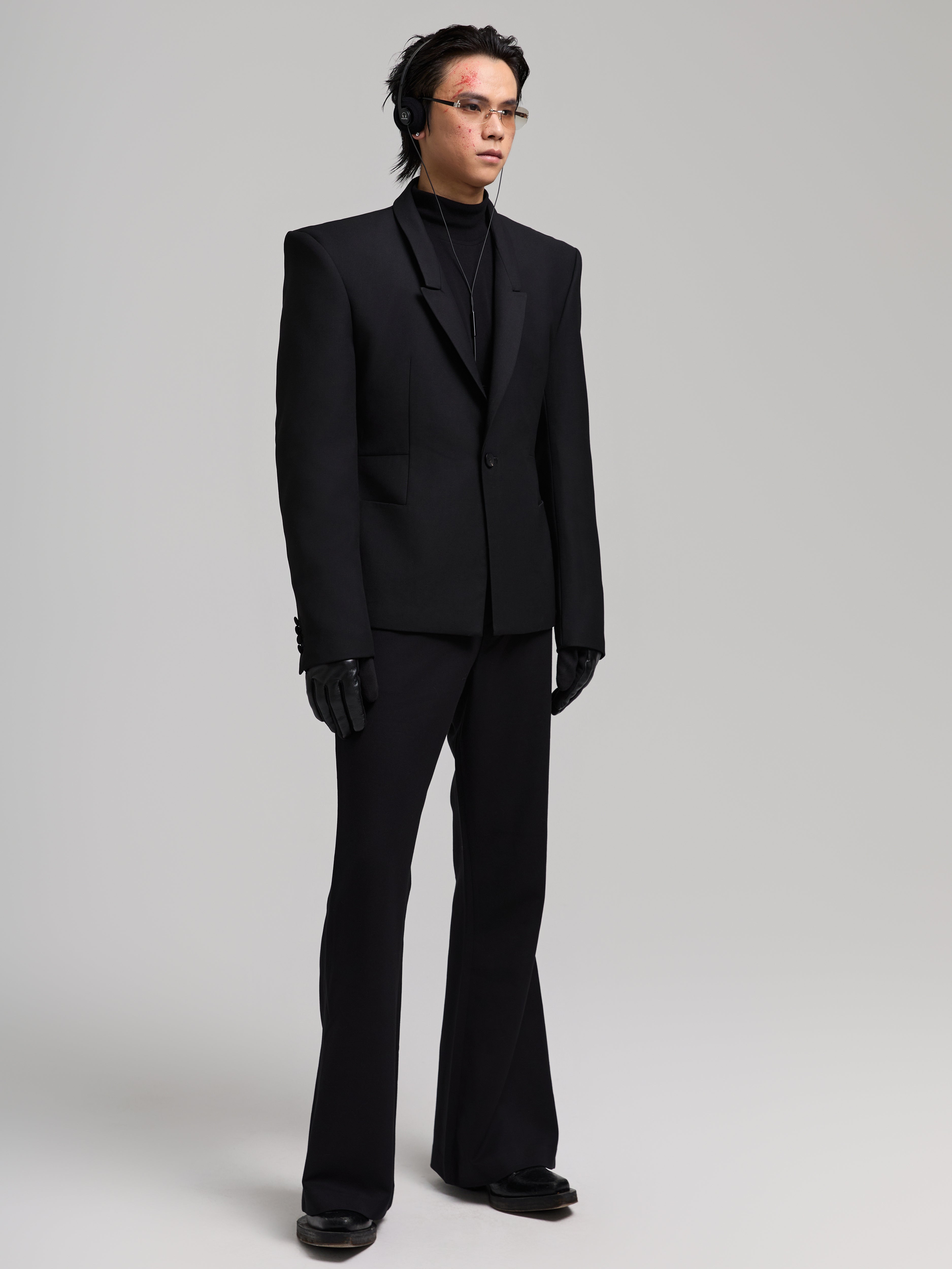 24AW Hourglass Wool Suit Top