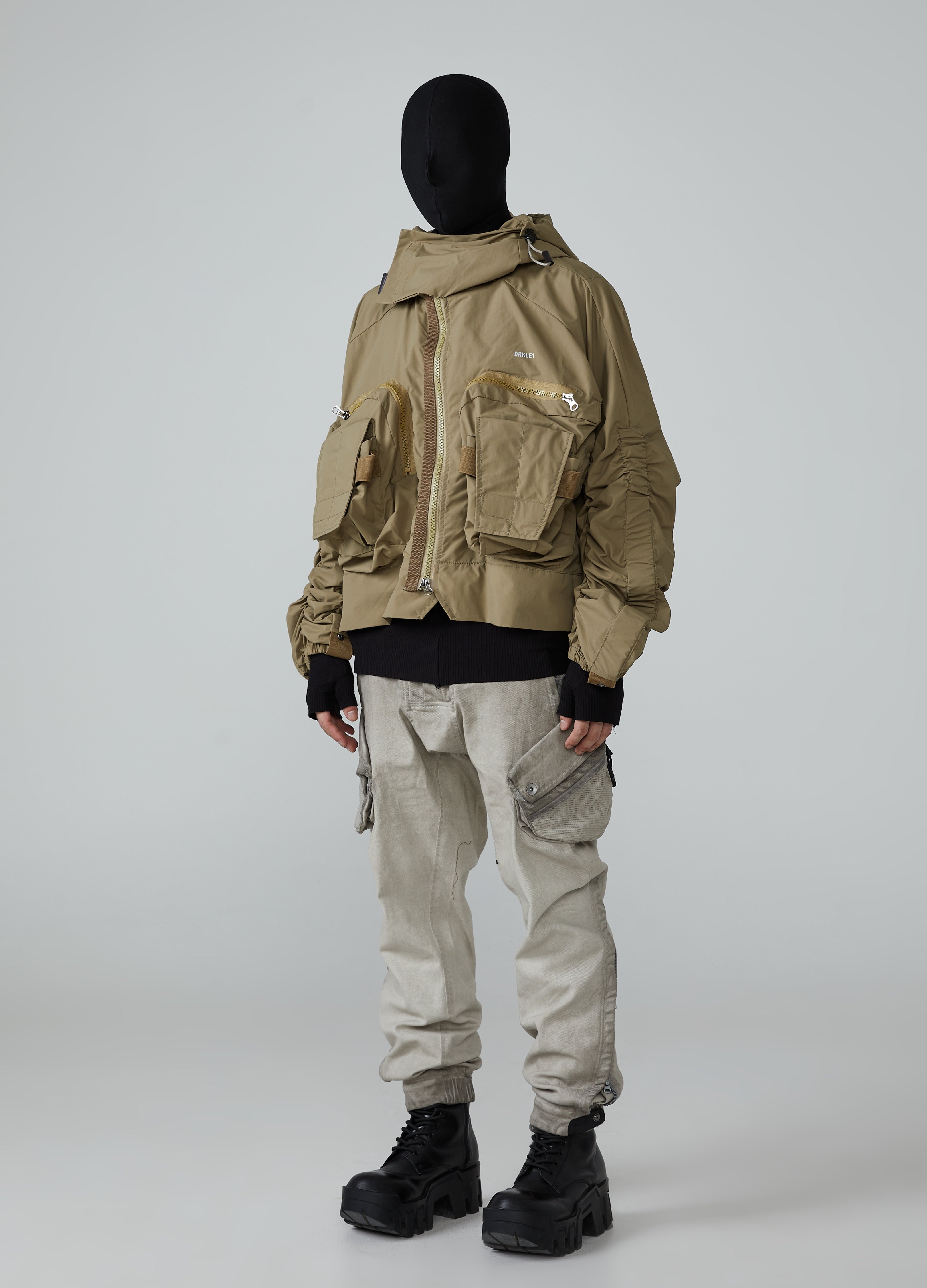 Wasteland Multi-Functional Hooded Windbreaker