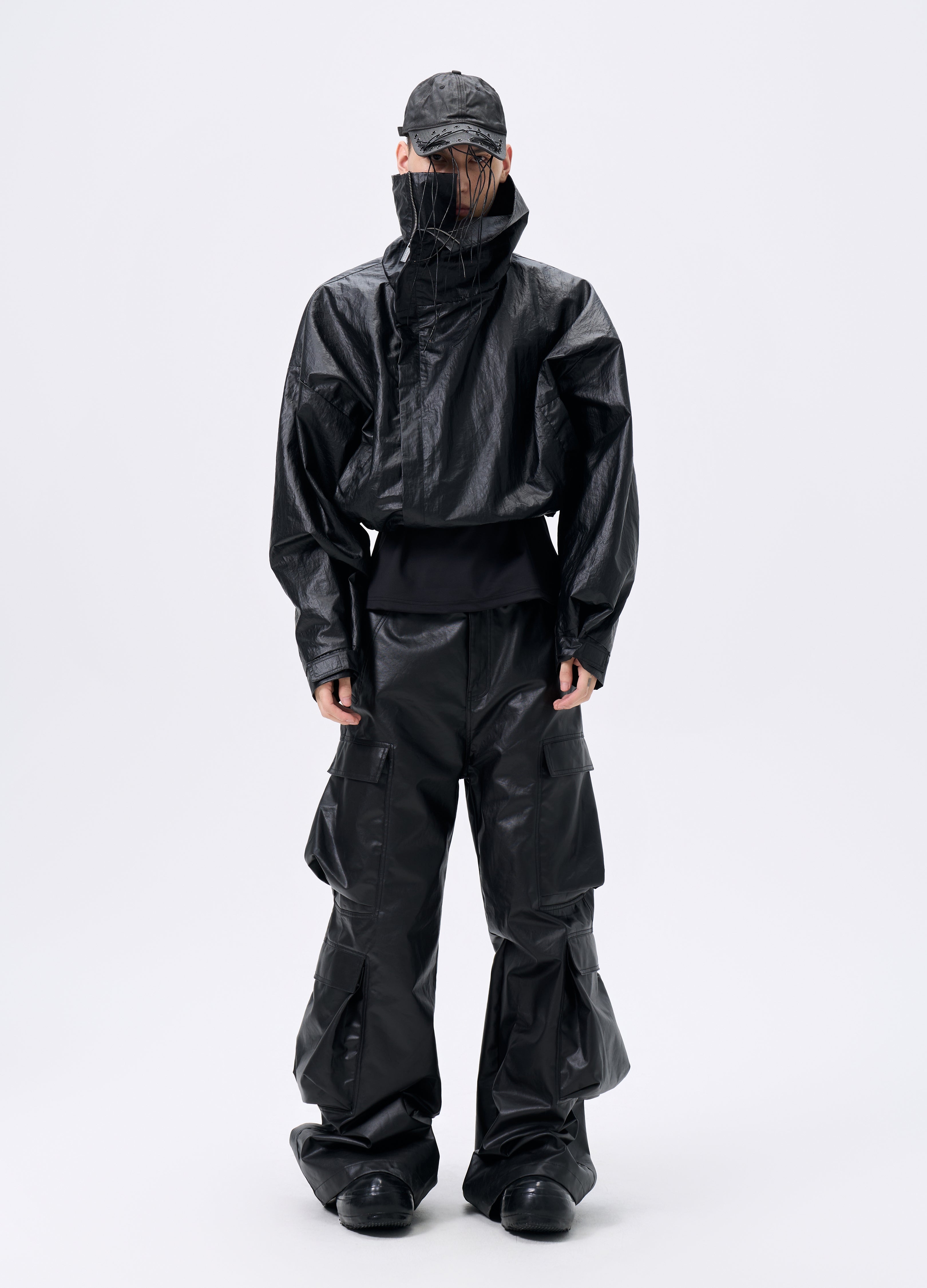 25FW COATED MULTI-CARGO PANTS