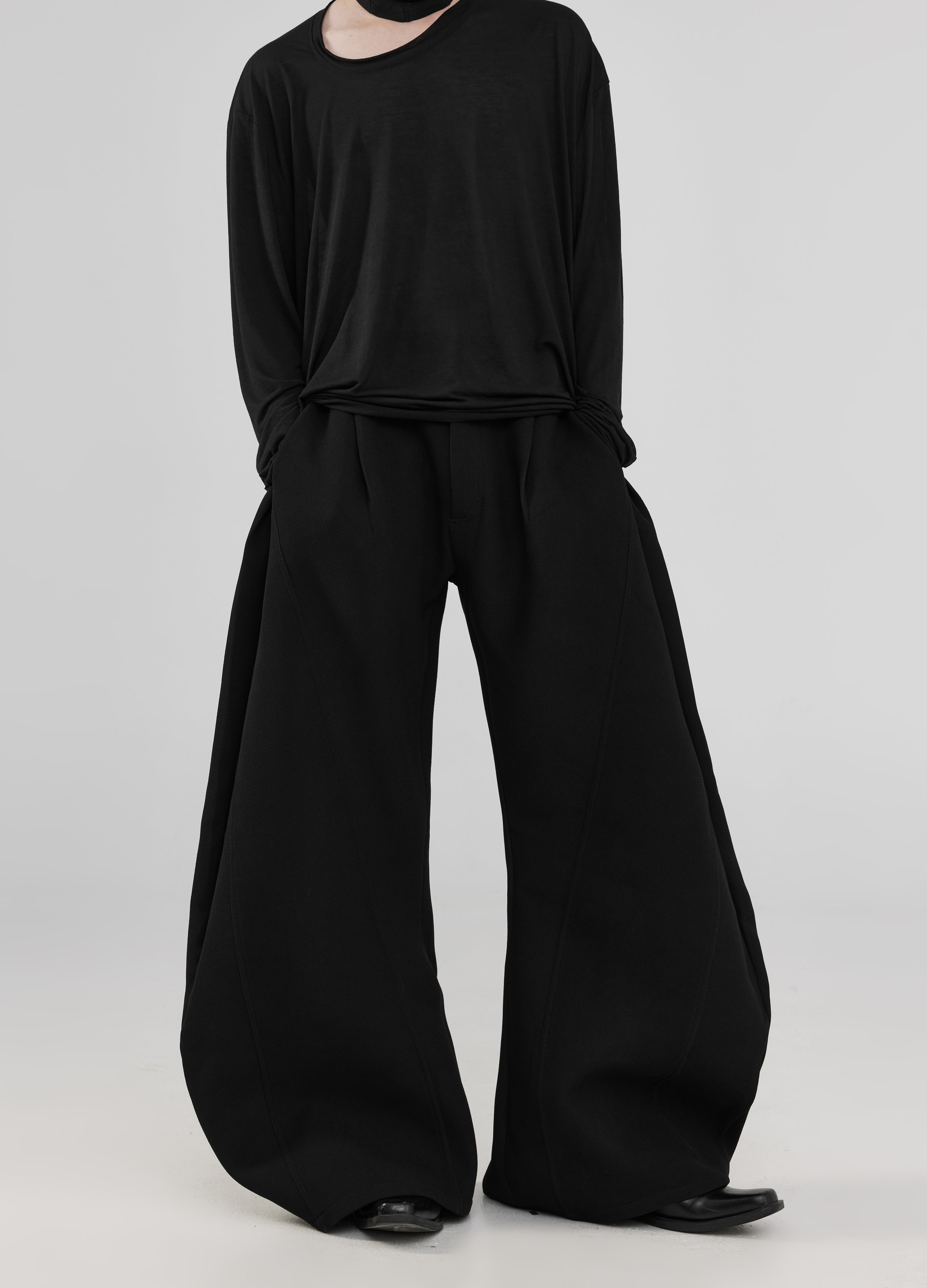 24FW Ultra-Wide Wool Pants