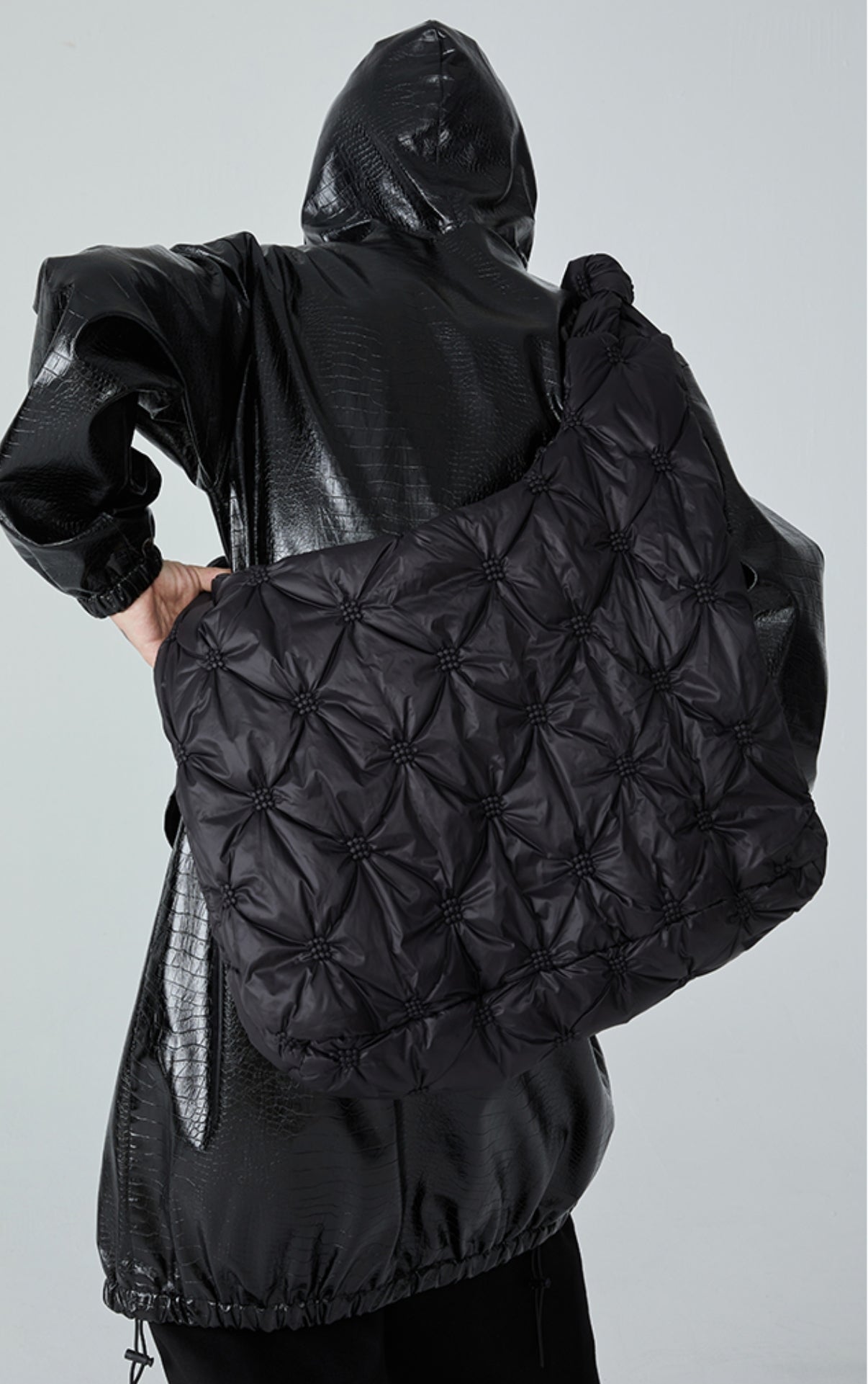 21FW Night Cloud Puffer Satchel