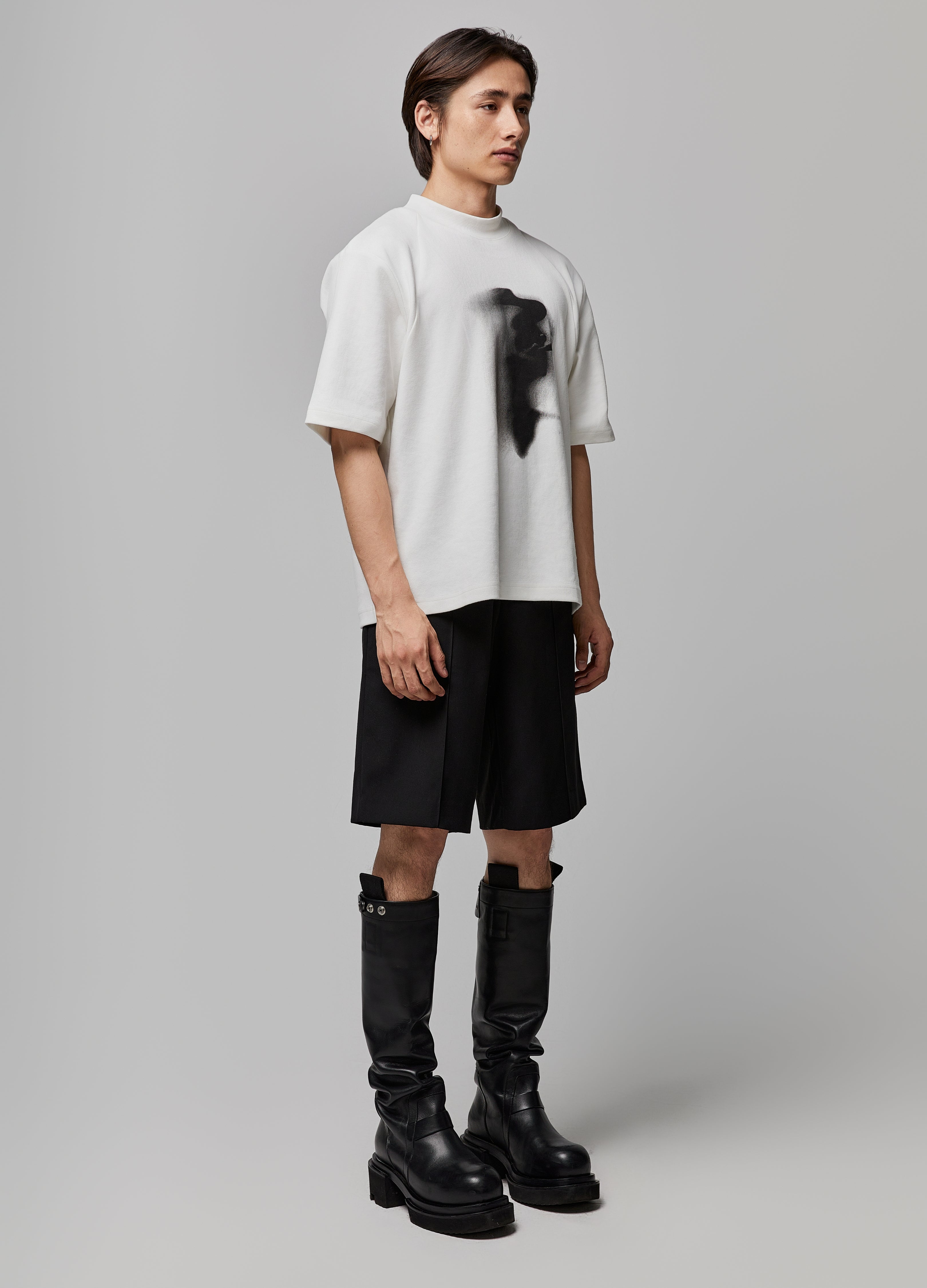 24SS "SMOKE" Heavyweight Vintage Tee