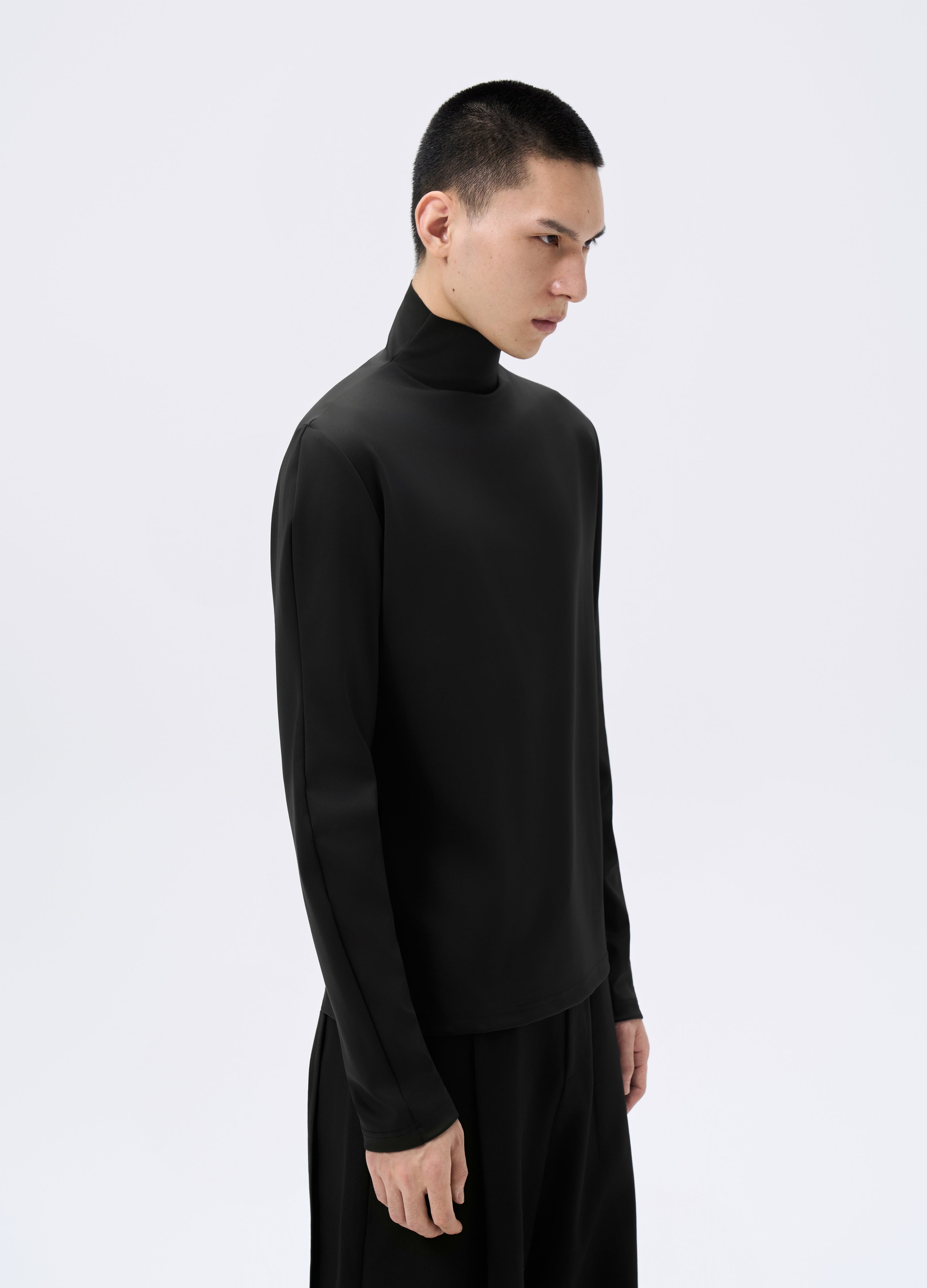 25FW FITTED STREAMLINE HIGH-NECK TEE