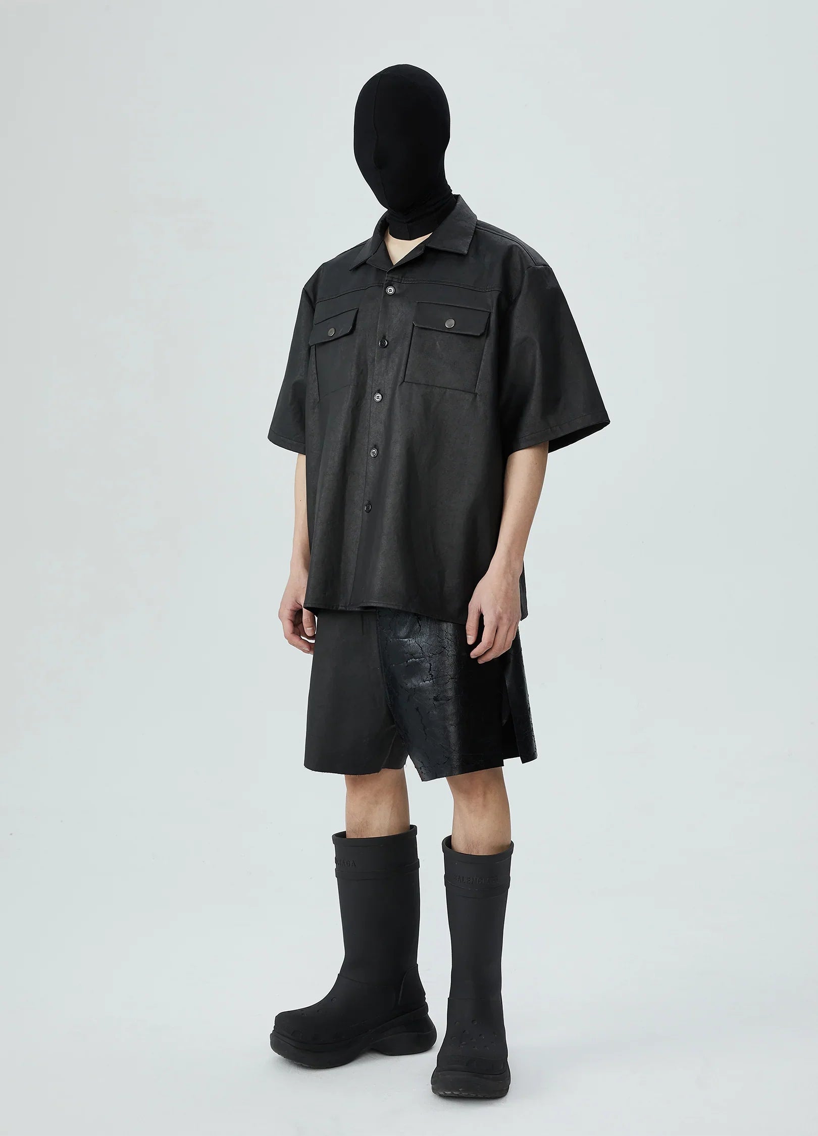 23SS Craftman's Waxed Shirt