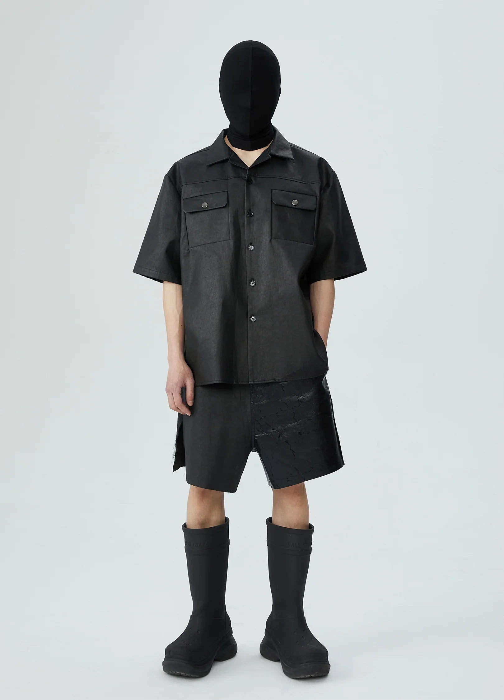 23SS Craftman's Waxed Shirt