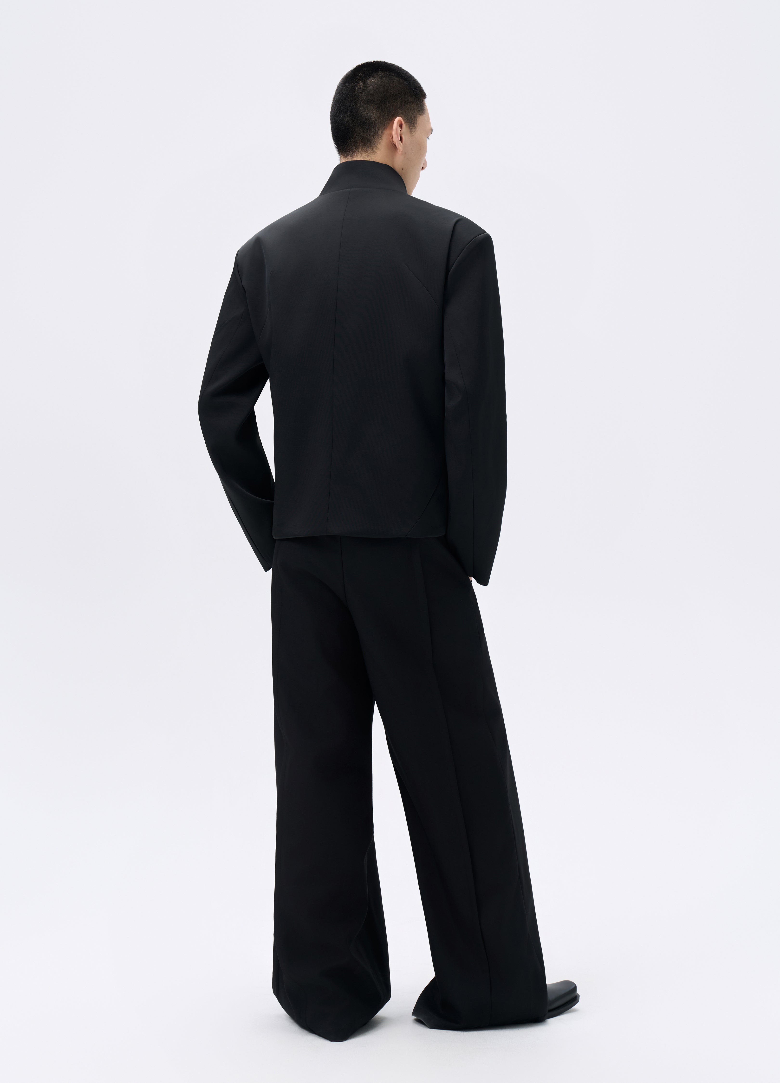 25FW HOURGLASS ZIP BLAZER