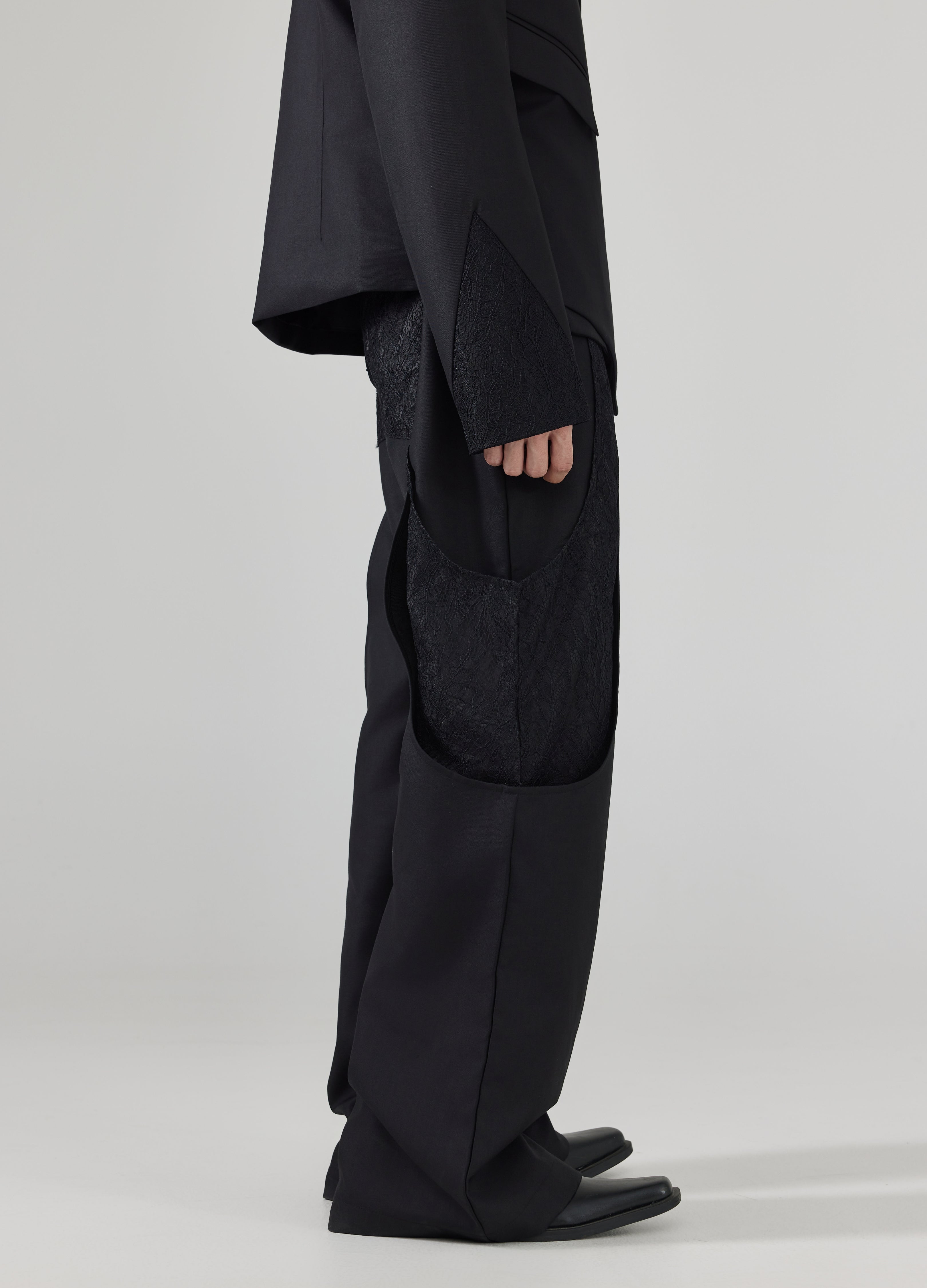 24FW Trimmed Flare Bottoms