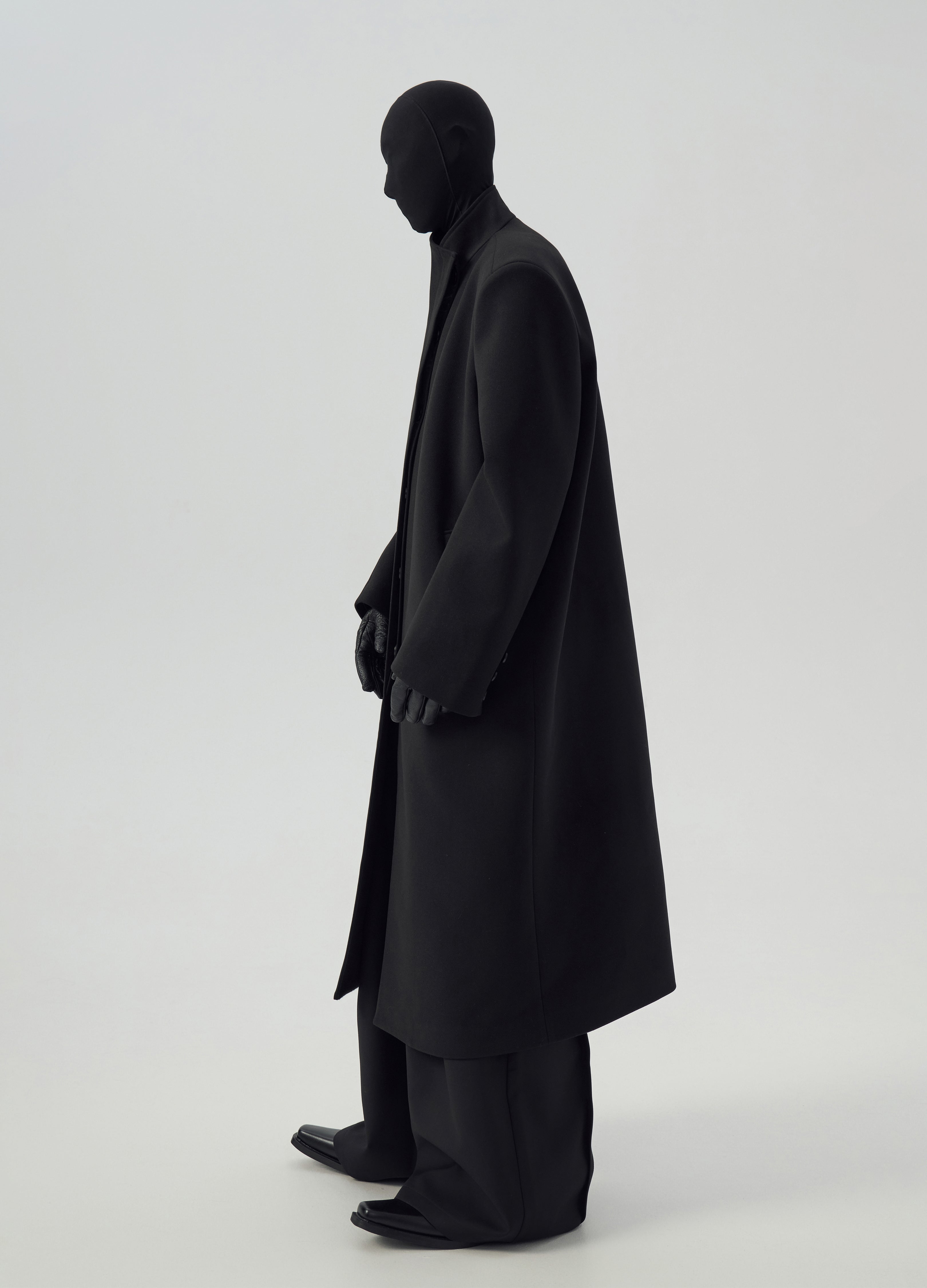 24FW CLASSIC STAND COLLAR LONG COAT