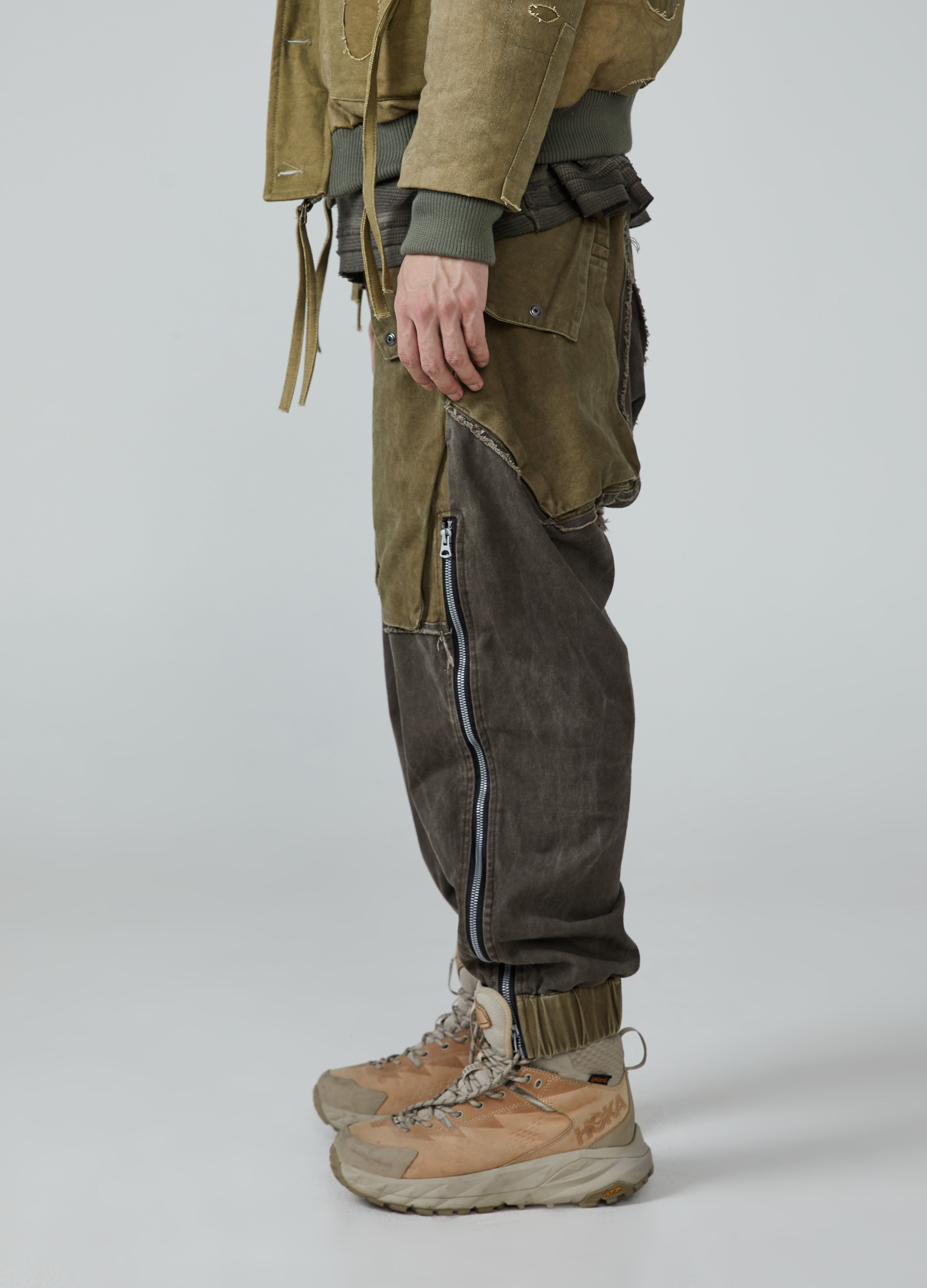 Wasteland Patchwork Work Jeans