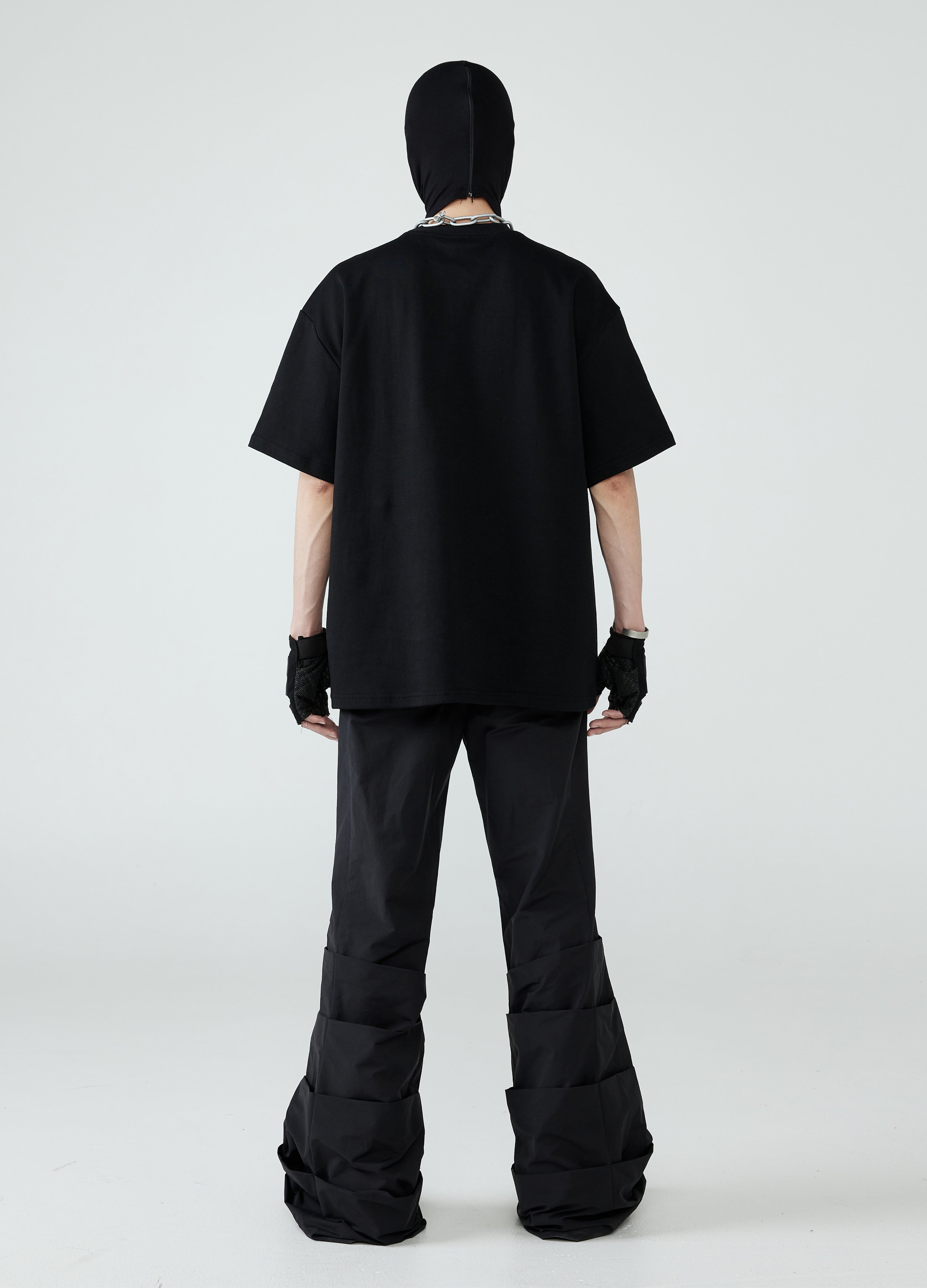 24SS Double-Layered Hollow-Out Tee