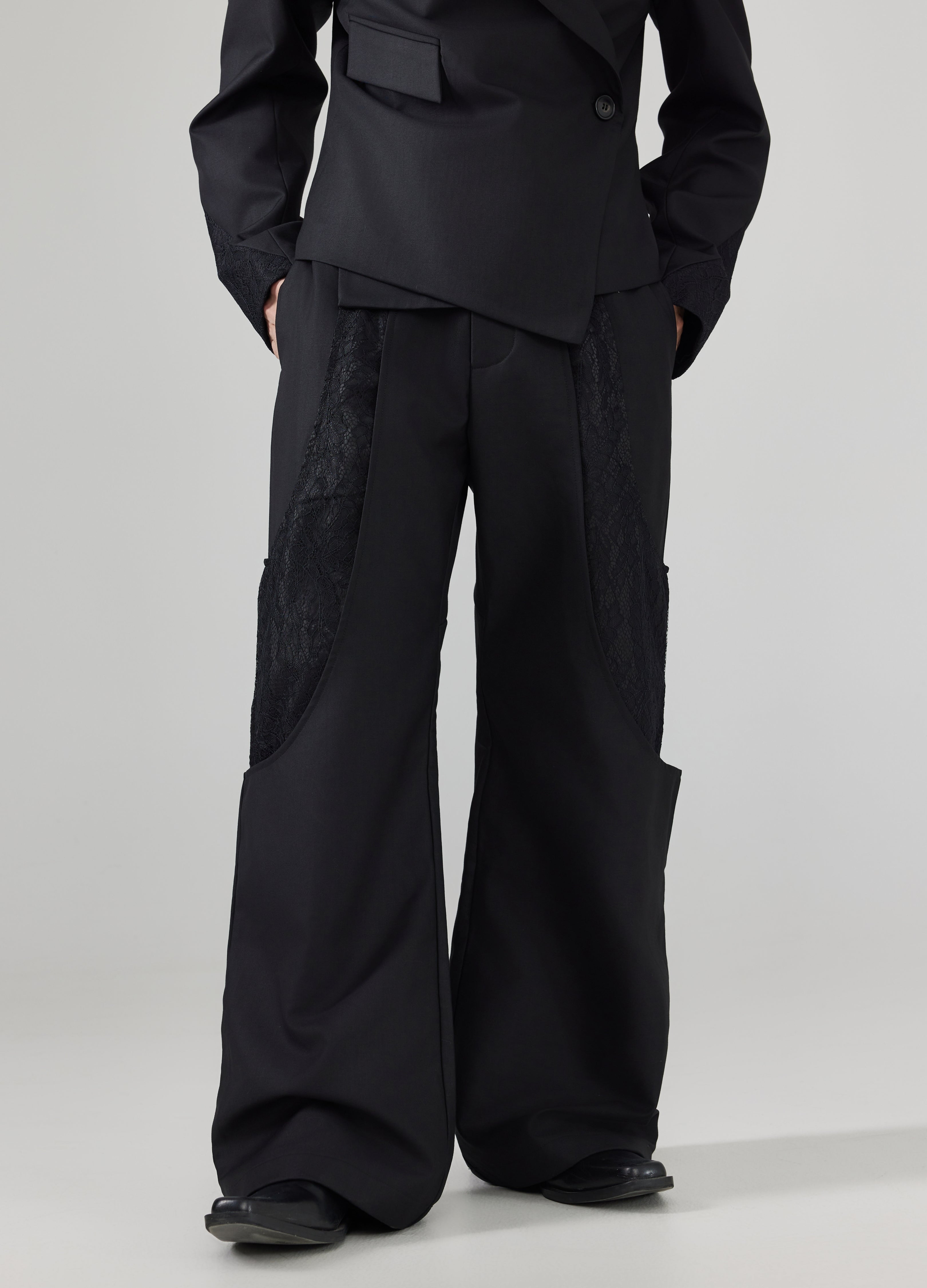 24FW Trimmed Flare Bottoms
