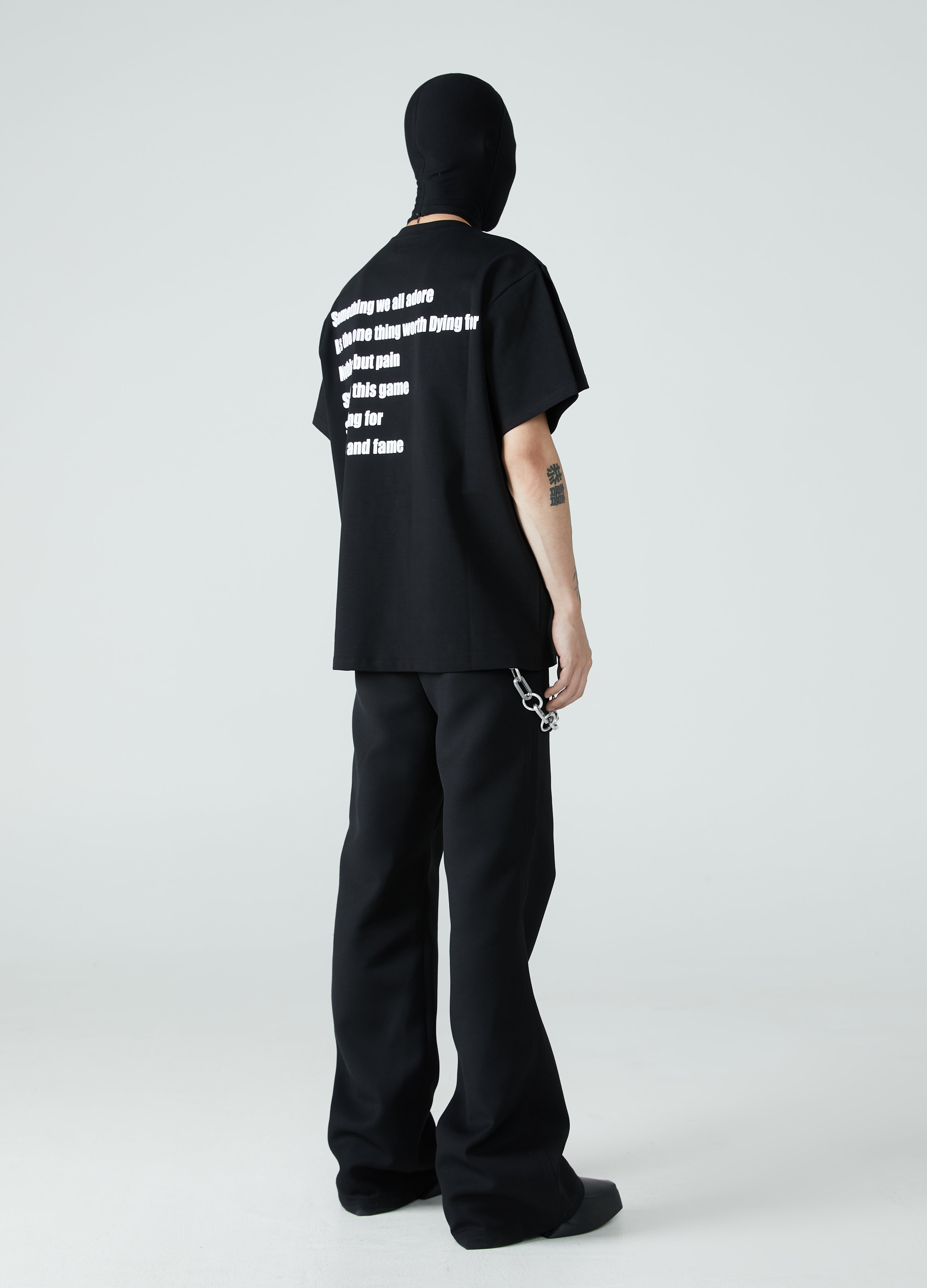 23FW Faux-Layered Typographic Tee