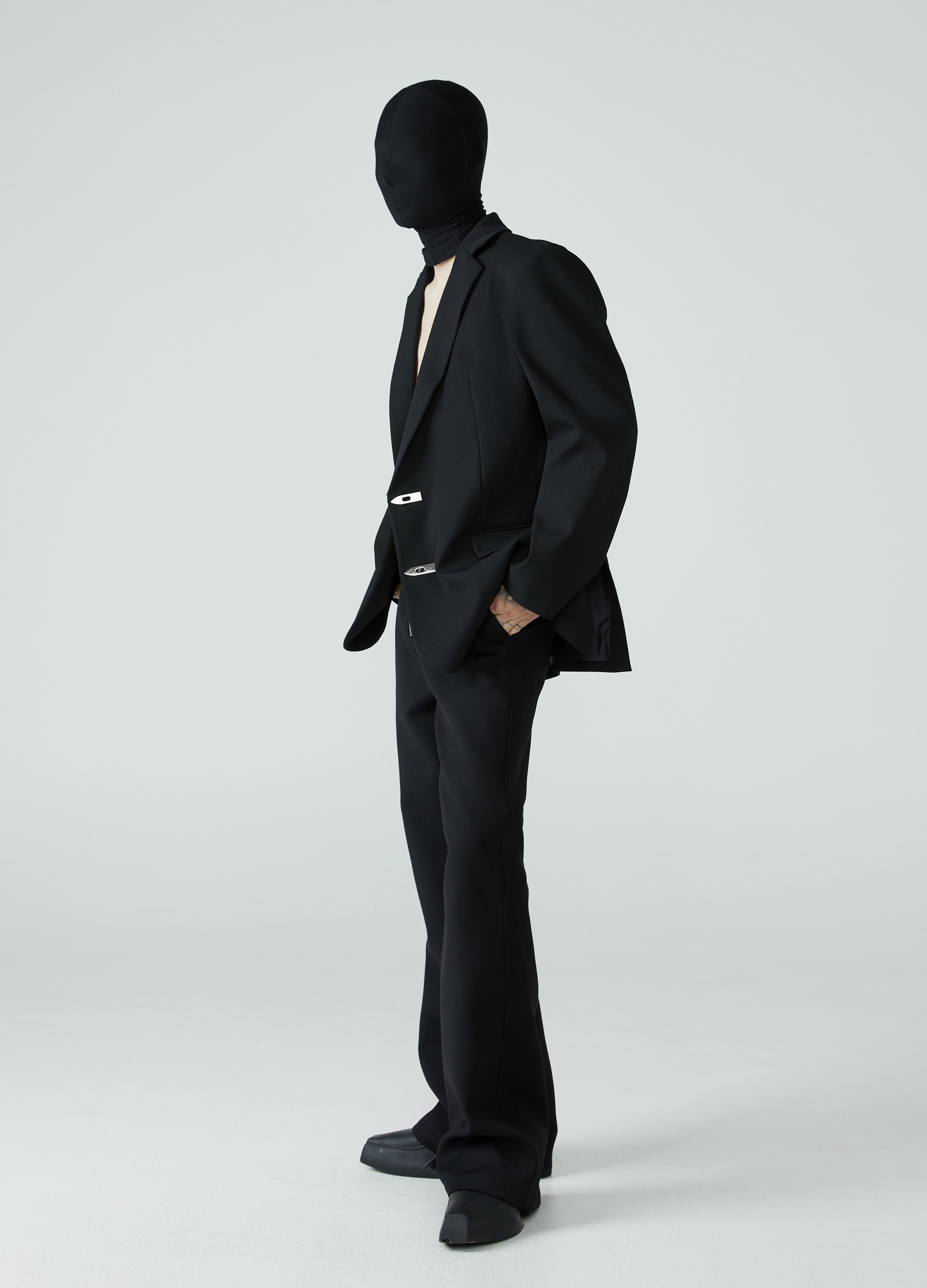 23FW Structured Shoulder Slim-Fit Suit Jacket