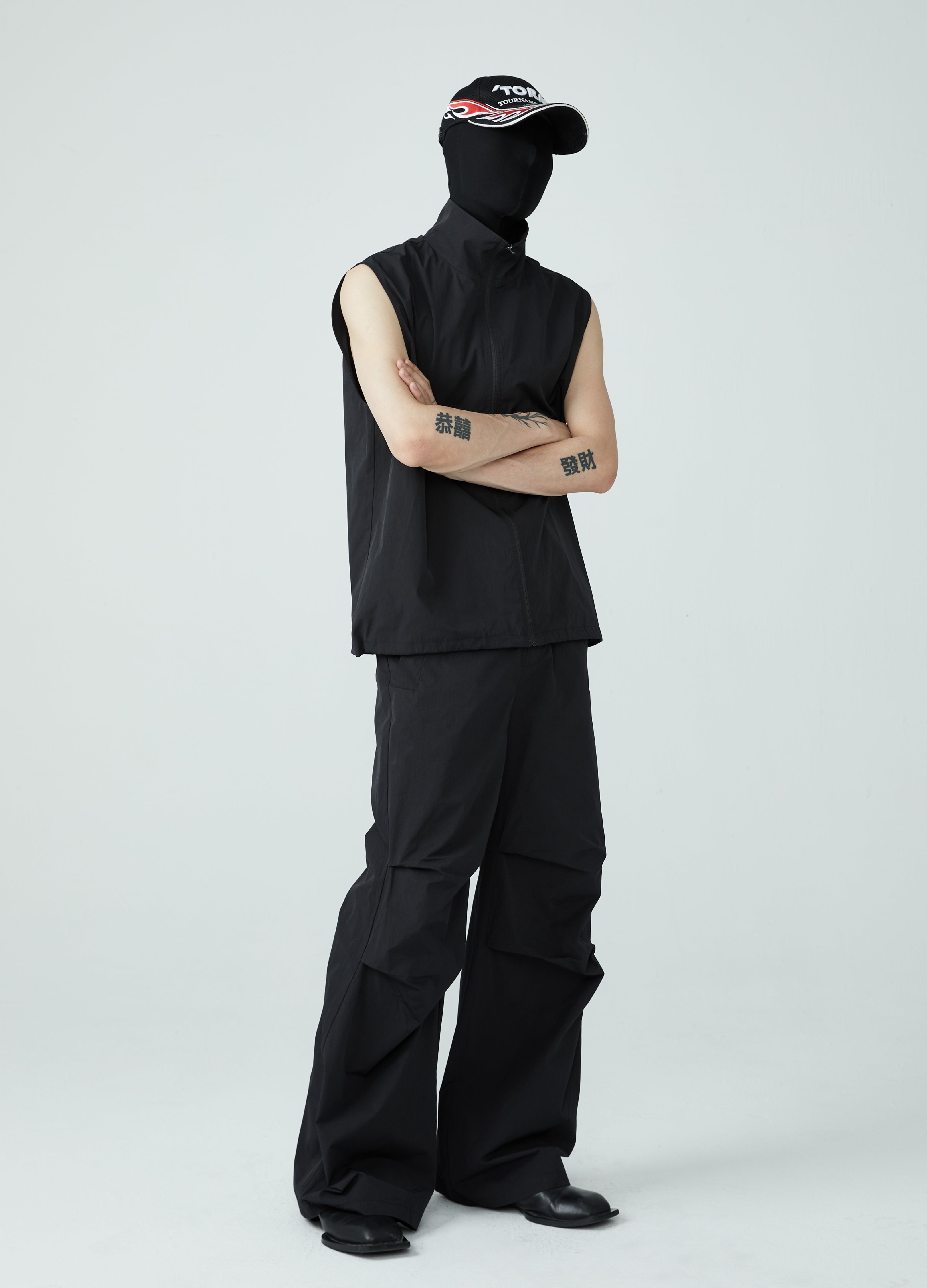 23SS Zephyr Stand-Collar Vest