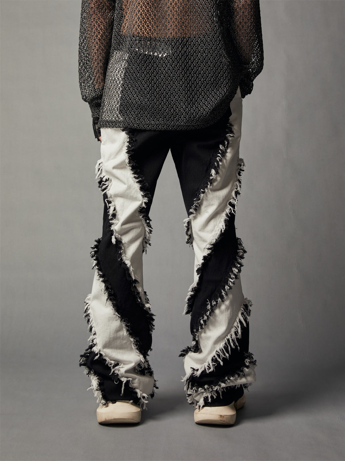 22SS Monochrome Punk Pants