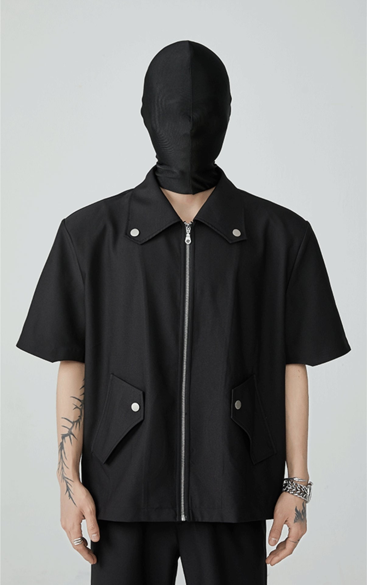 21FW Obsidian Odyssey Zip-Tee