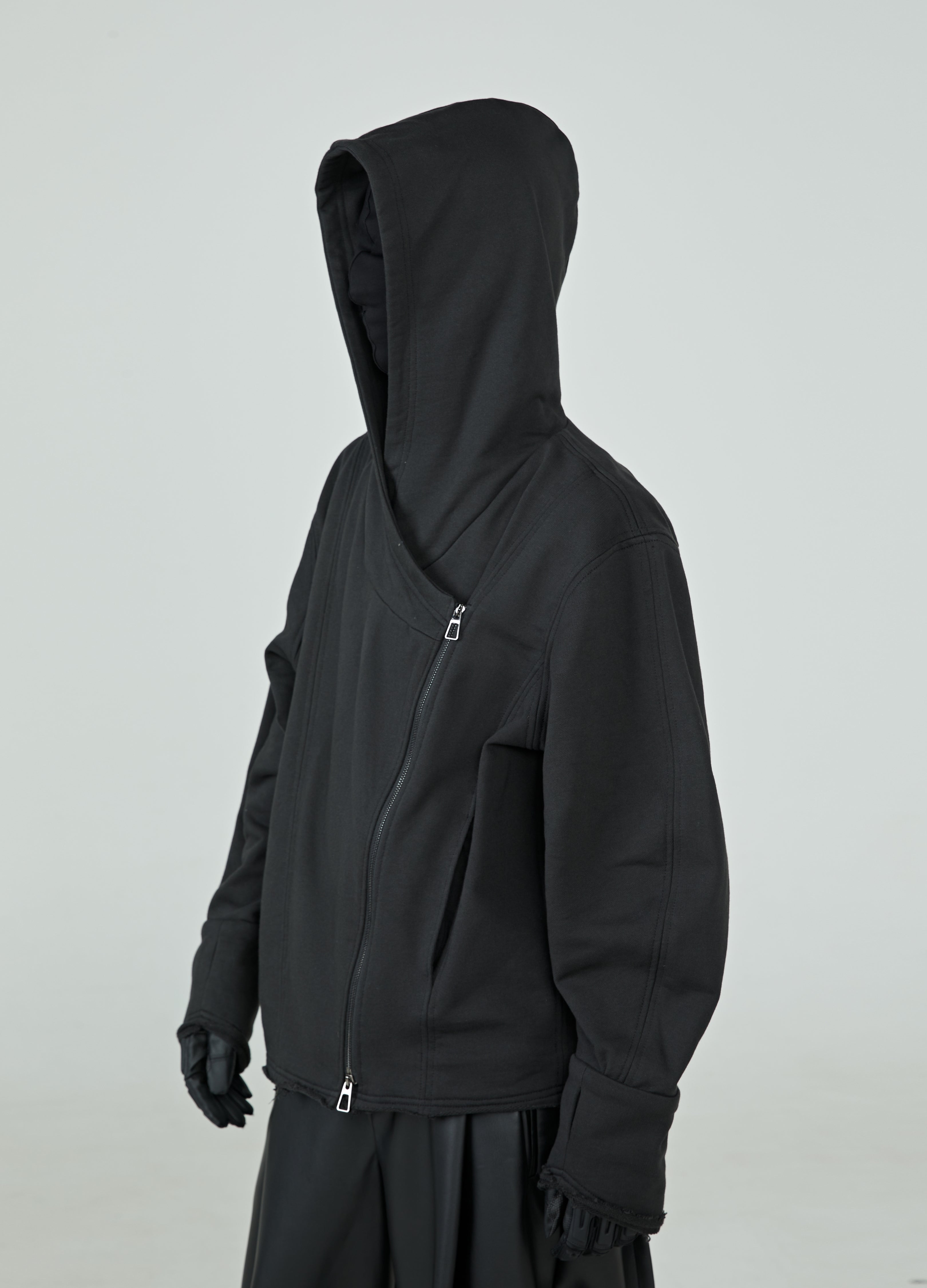 24SS Deconstructed Drift Zip Hoodie