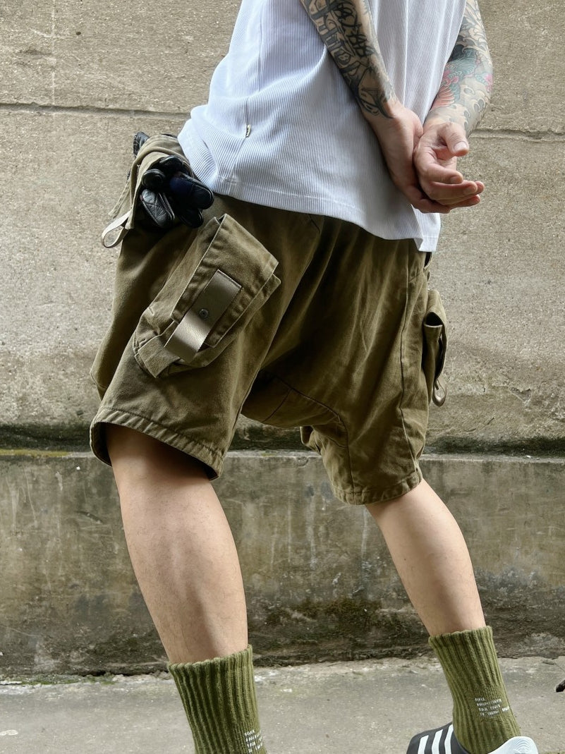 DRKLEI WASTELAND TECH CARGO SHORTS