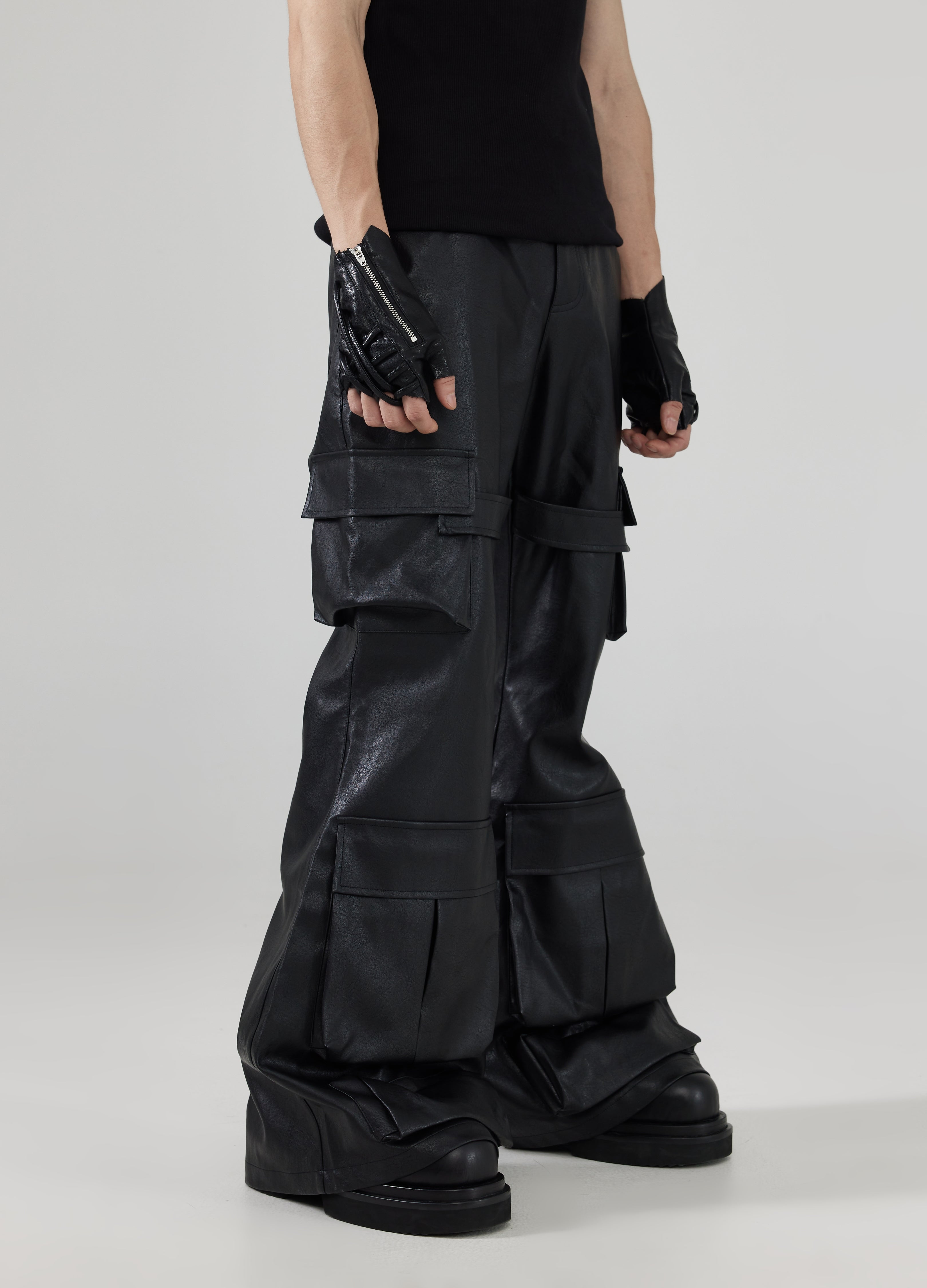 24FW MultiPocket Wide-Leg Pants